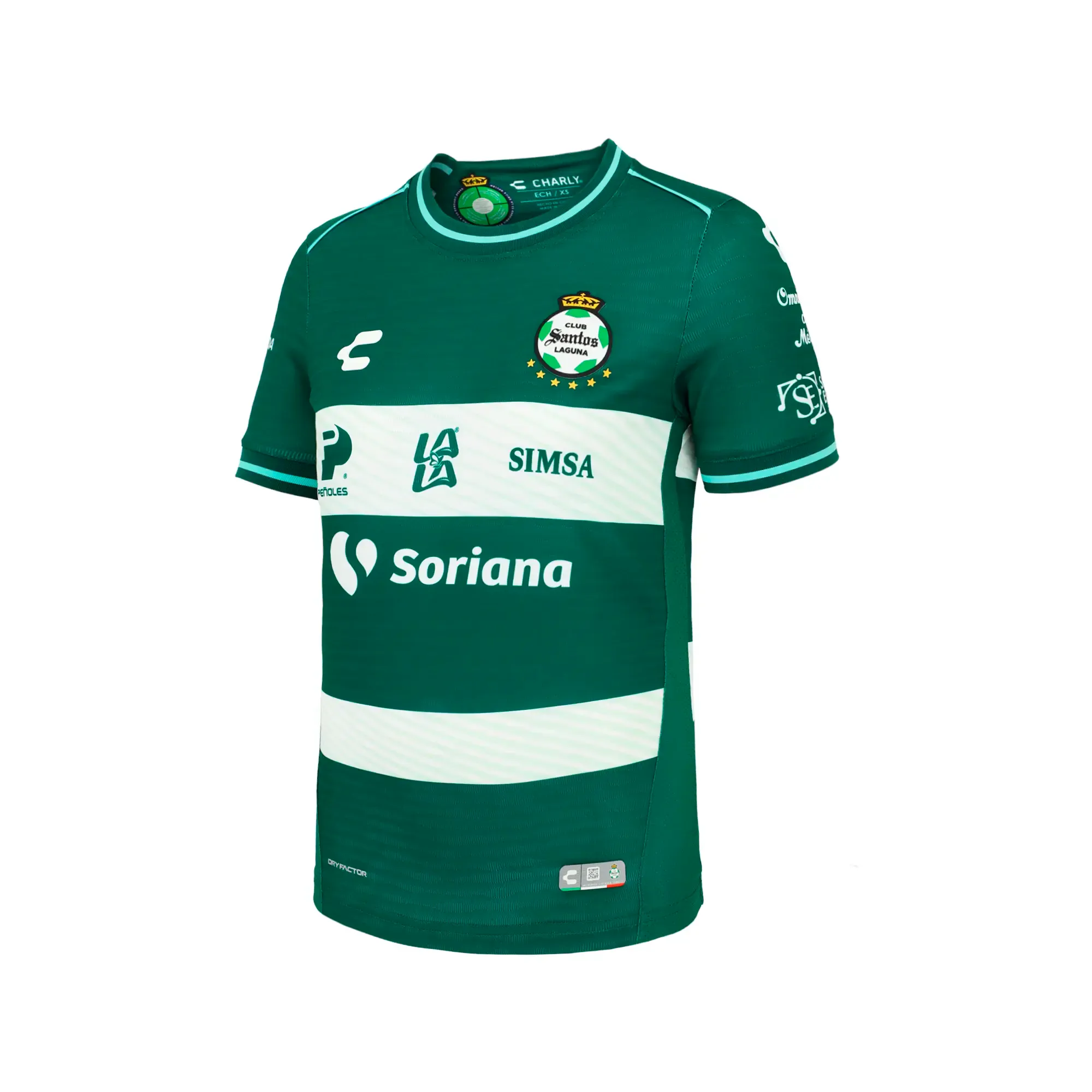 Jersey Charly Futbol Santos Local 26/27 Niño 5020500301