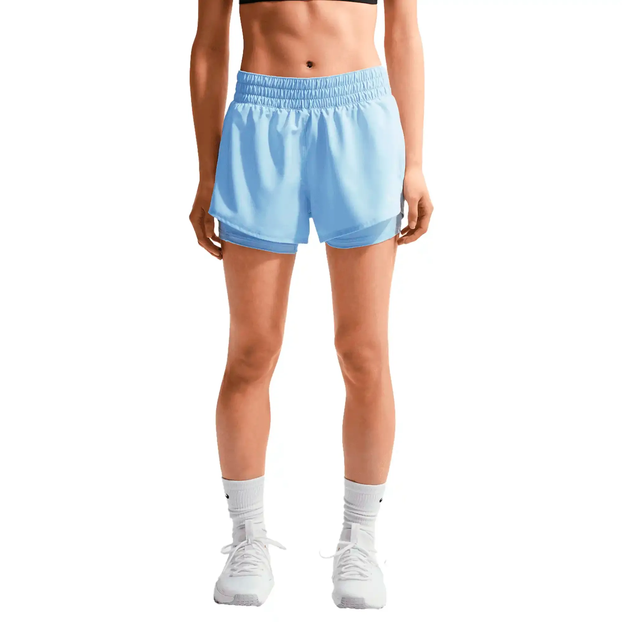 Short Nike Entrenamiento Dri-FIT One 2 en 1 Mujer DX6012-407