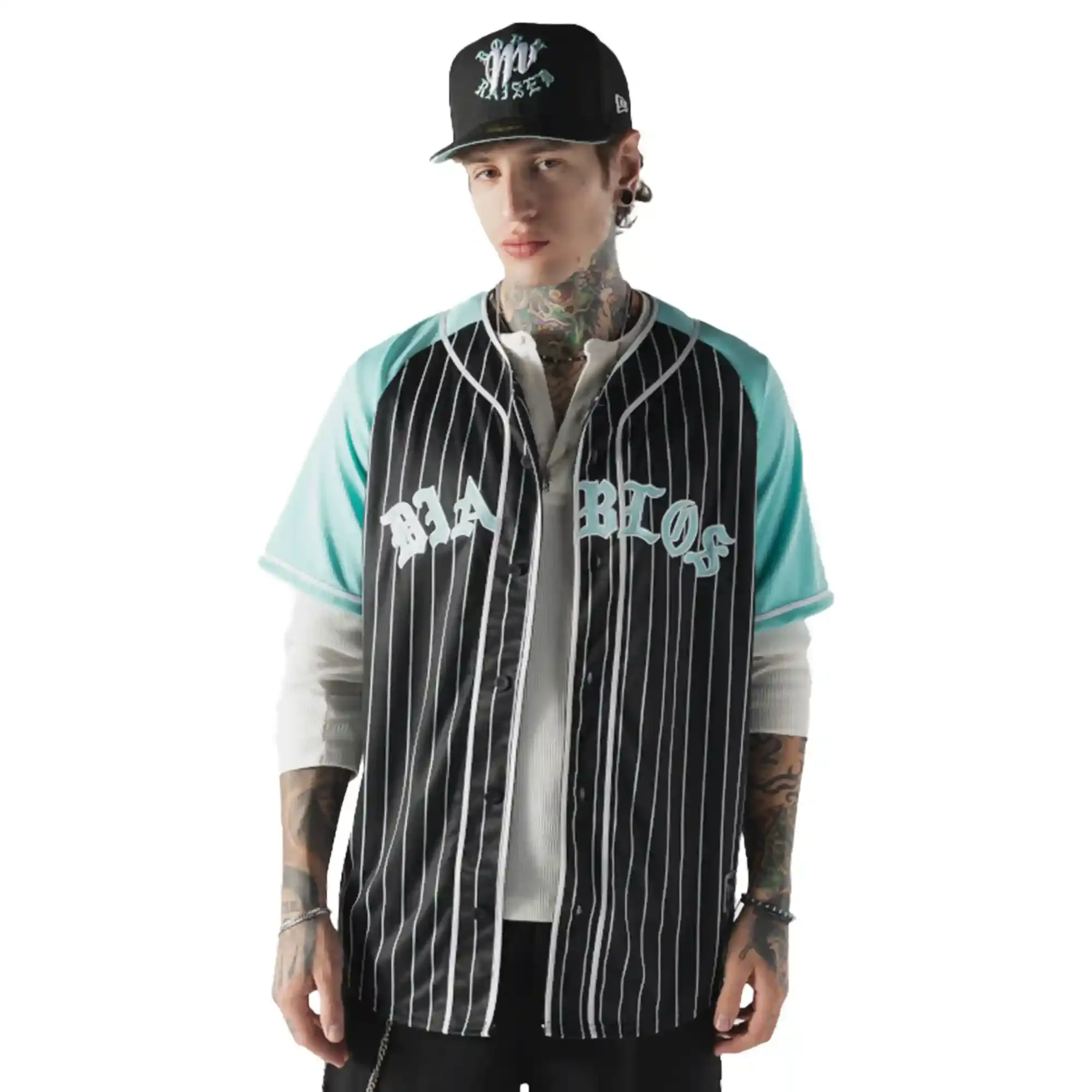 Jersey New Era LMB Diablos Rojos del México x Born x Raised Hombre 60977172