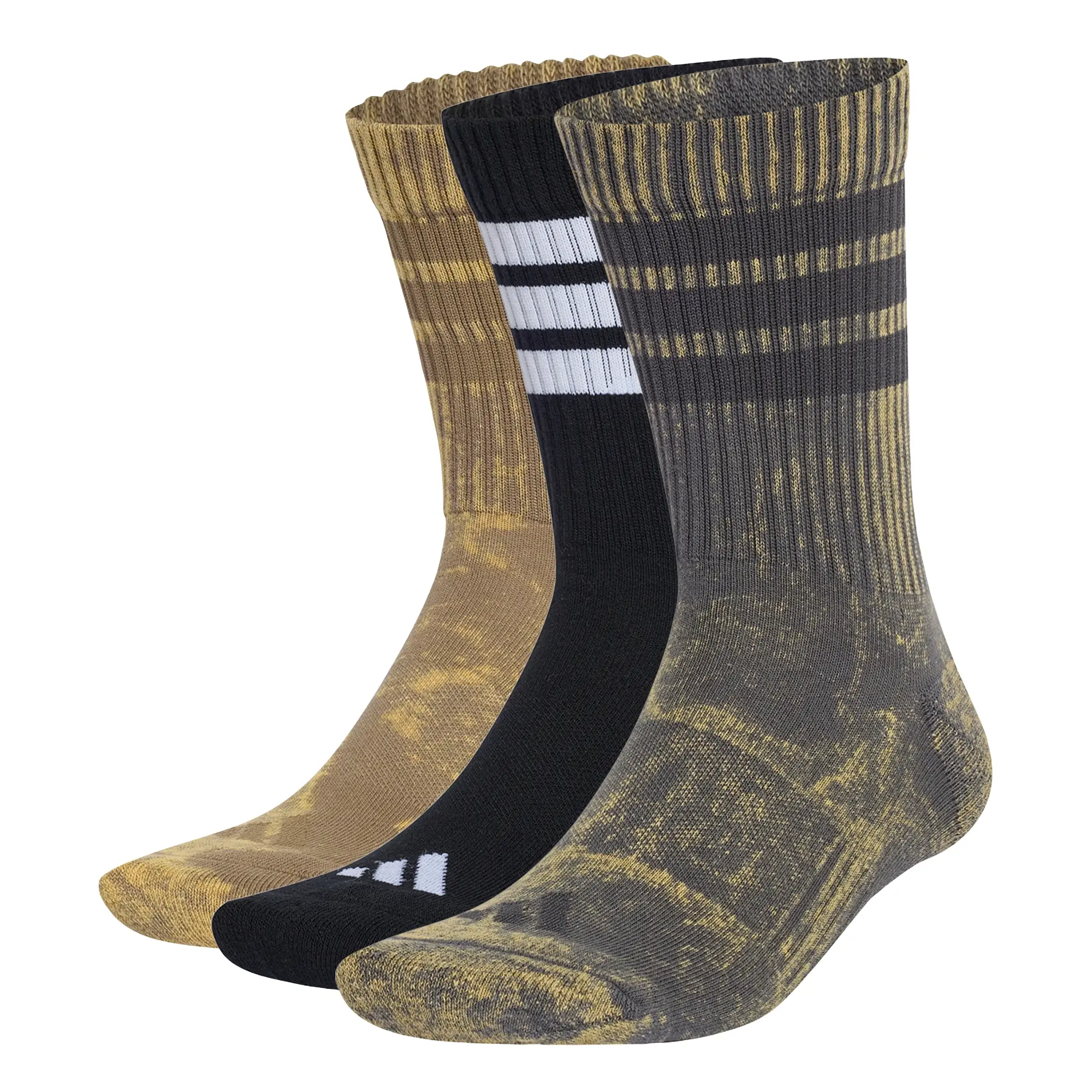 Calcetas Clásicos Stonewash, 3 Pares adidas Casual Unisex KQ6751