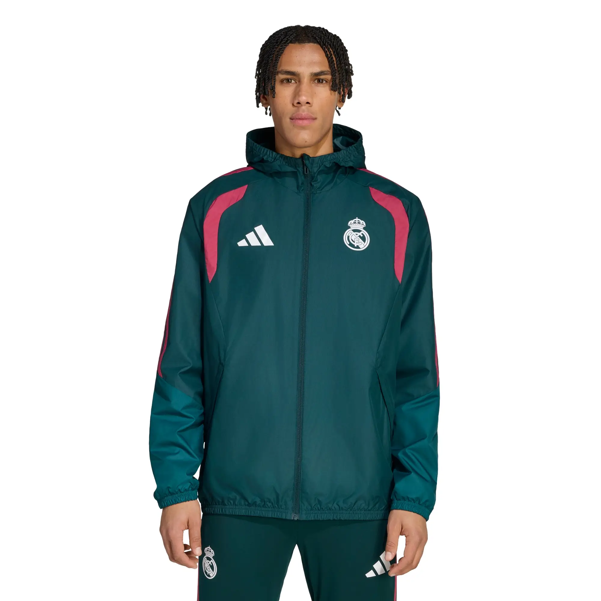 Chamarra adidas Futbol Real Madrid 26/27 Tiro 26 Hombre KB6385