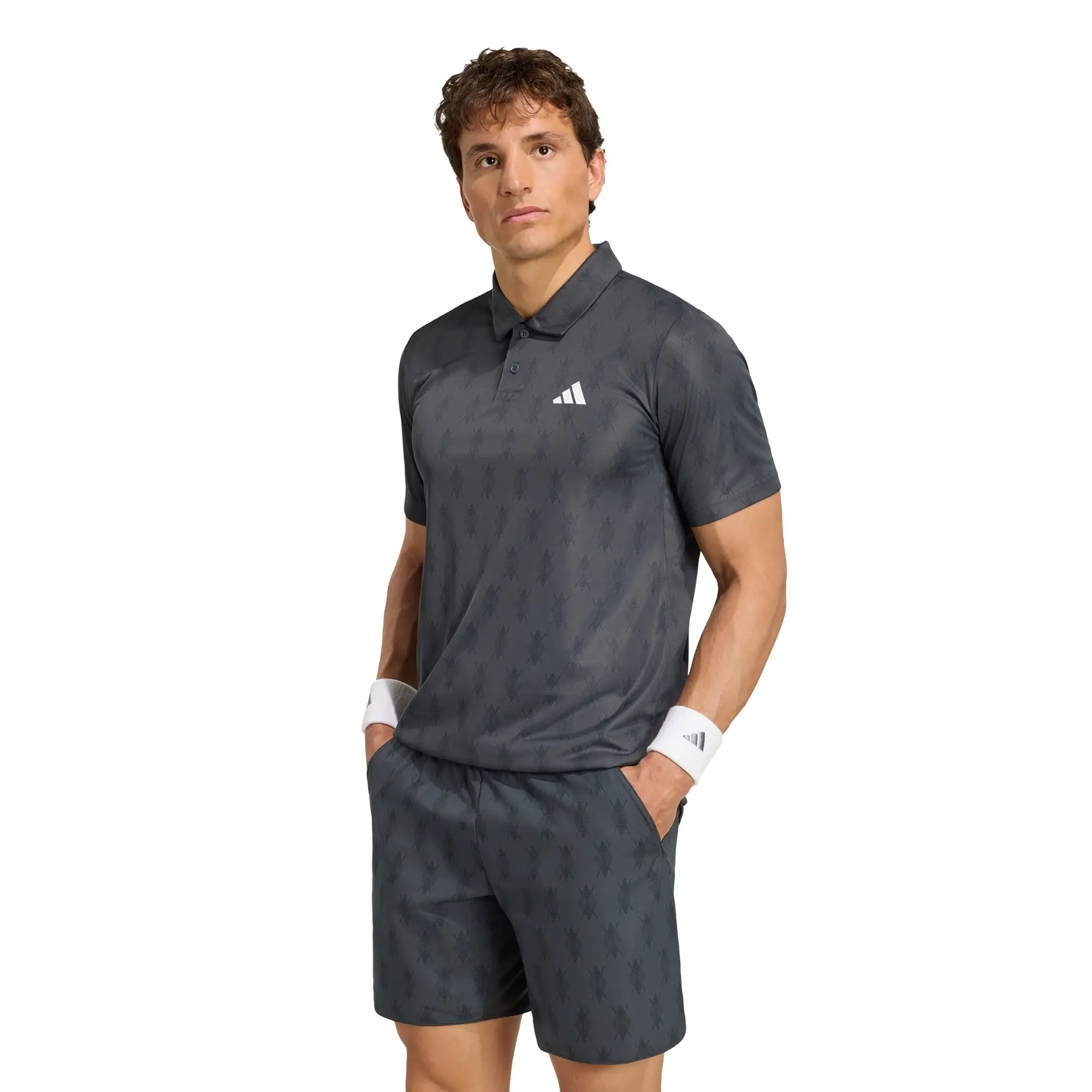 Polo adidas Tennis Graphic Club CLIMACOOL Hombre KS8273
