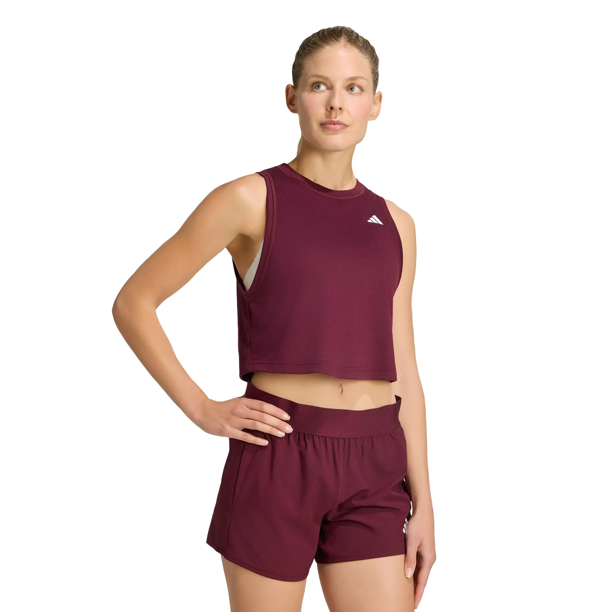 Playera Sin Mangas Para Entrenamiento Essentials Boxy adidas Unisex KT1234
