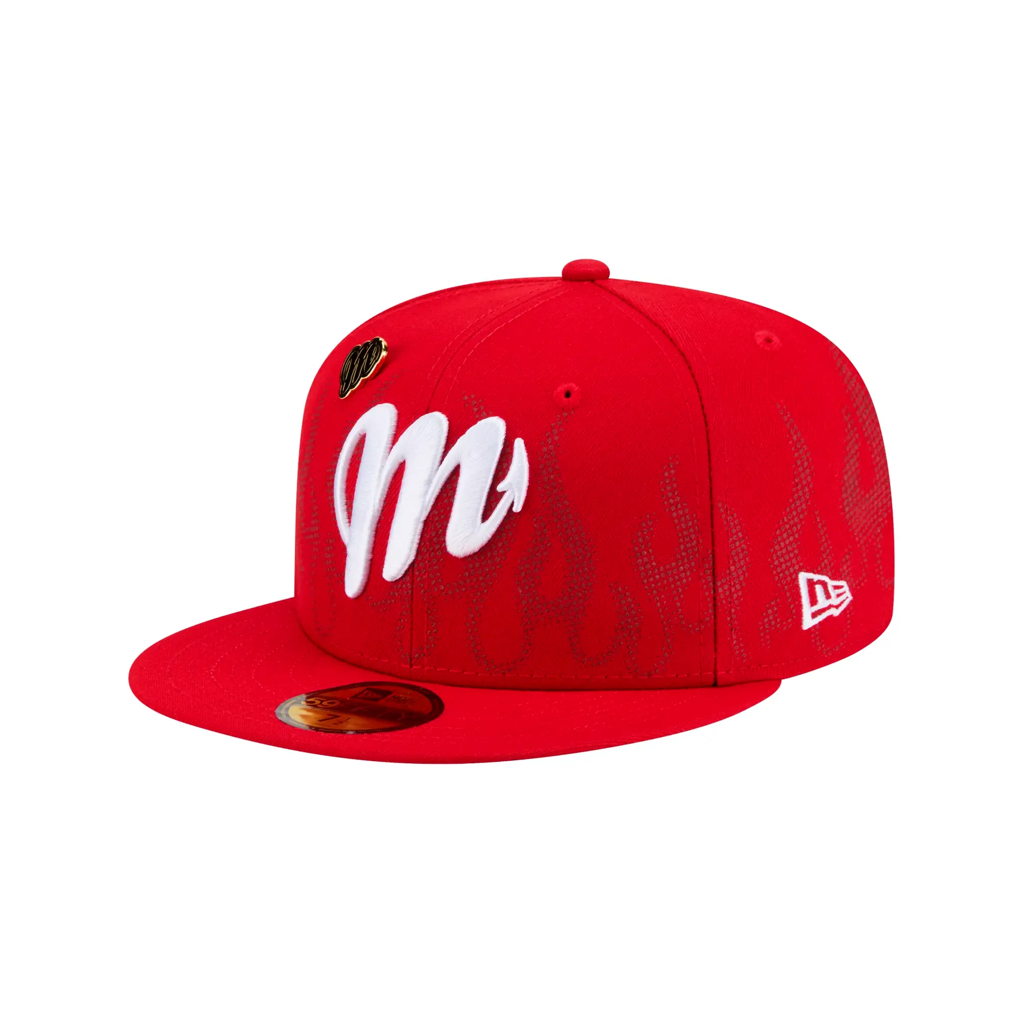 Gorra New Era LMB 59FIFTY Diablos Rojos del México Flames Unisex 60984533