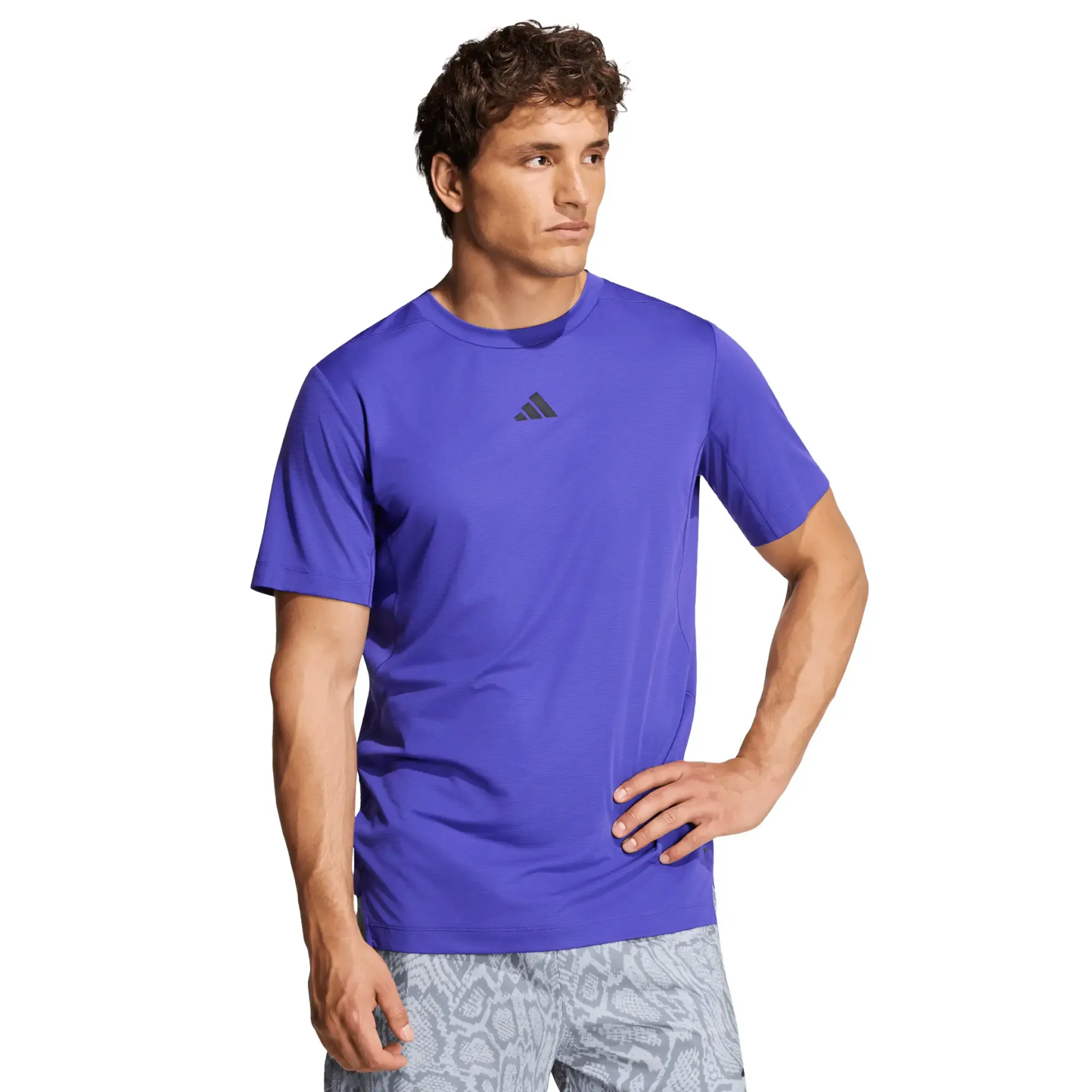 Playera adidas Entrenamiento D4T PrimeLift 3 Stripes Hombre KS1145