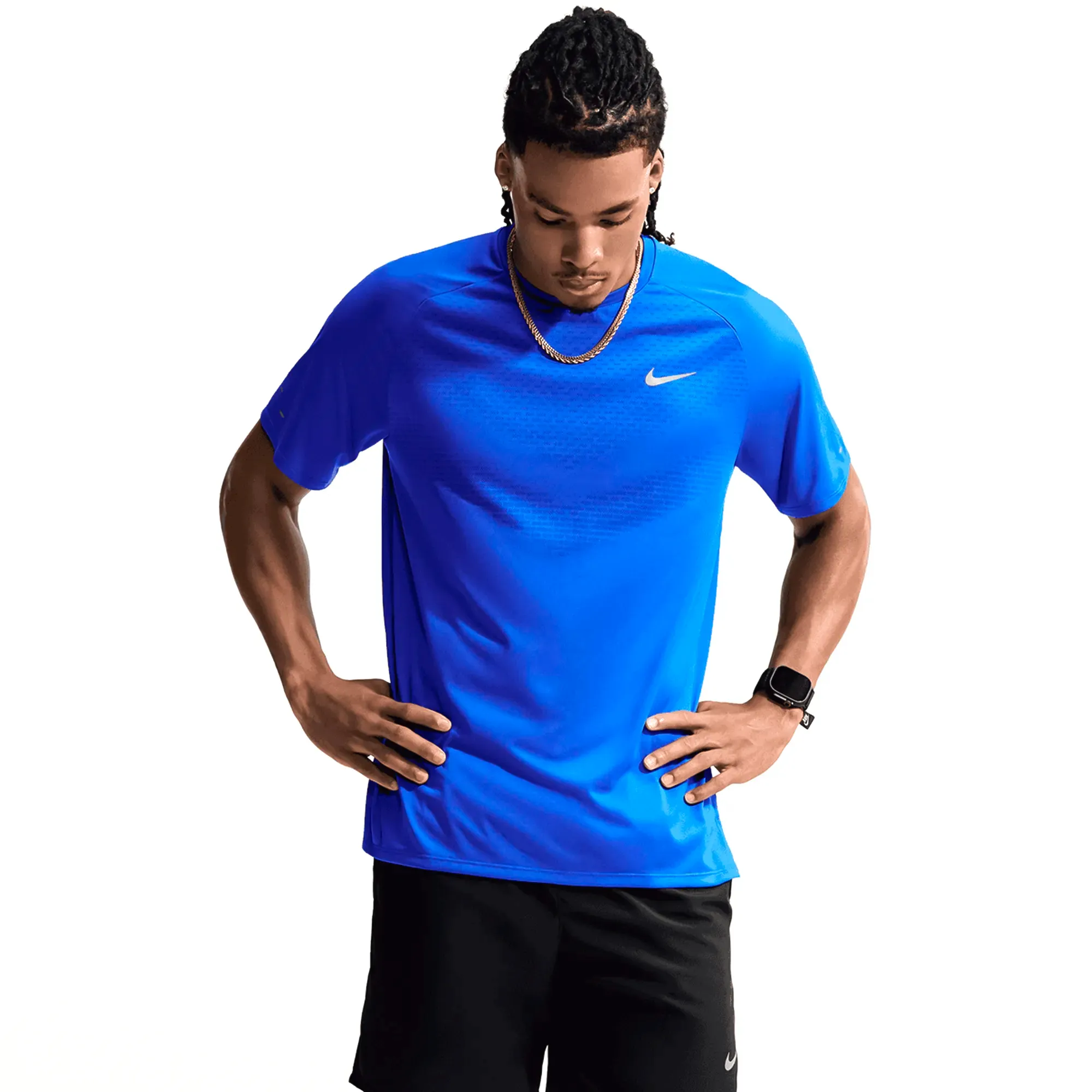 Playera Nike Correr Stride Hombre HV5203-405