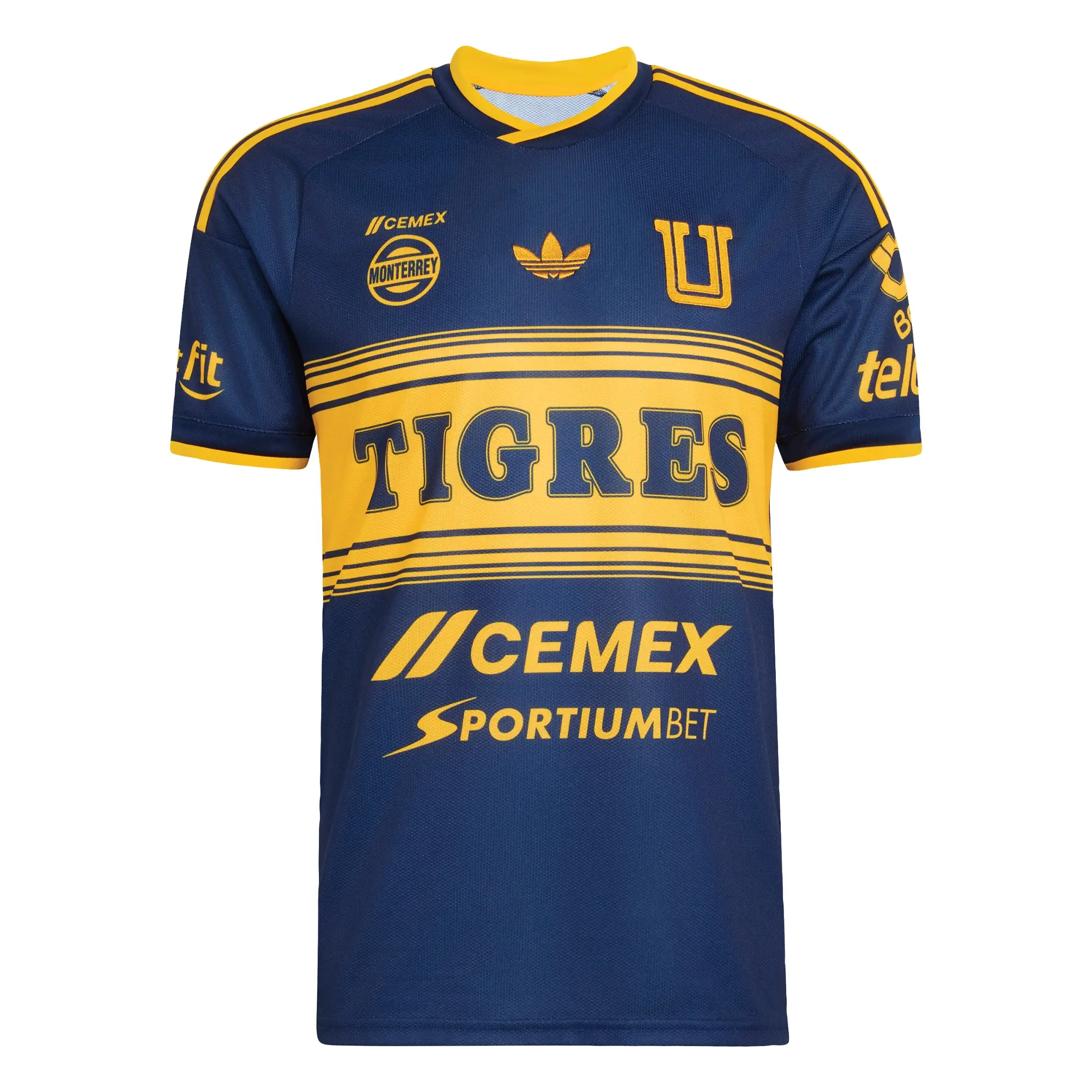 Jersey Deportivo Visitante Tigres UANL 26/27 adidas Futbol Unisex KV6485