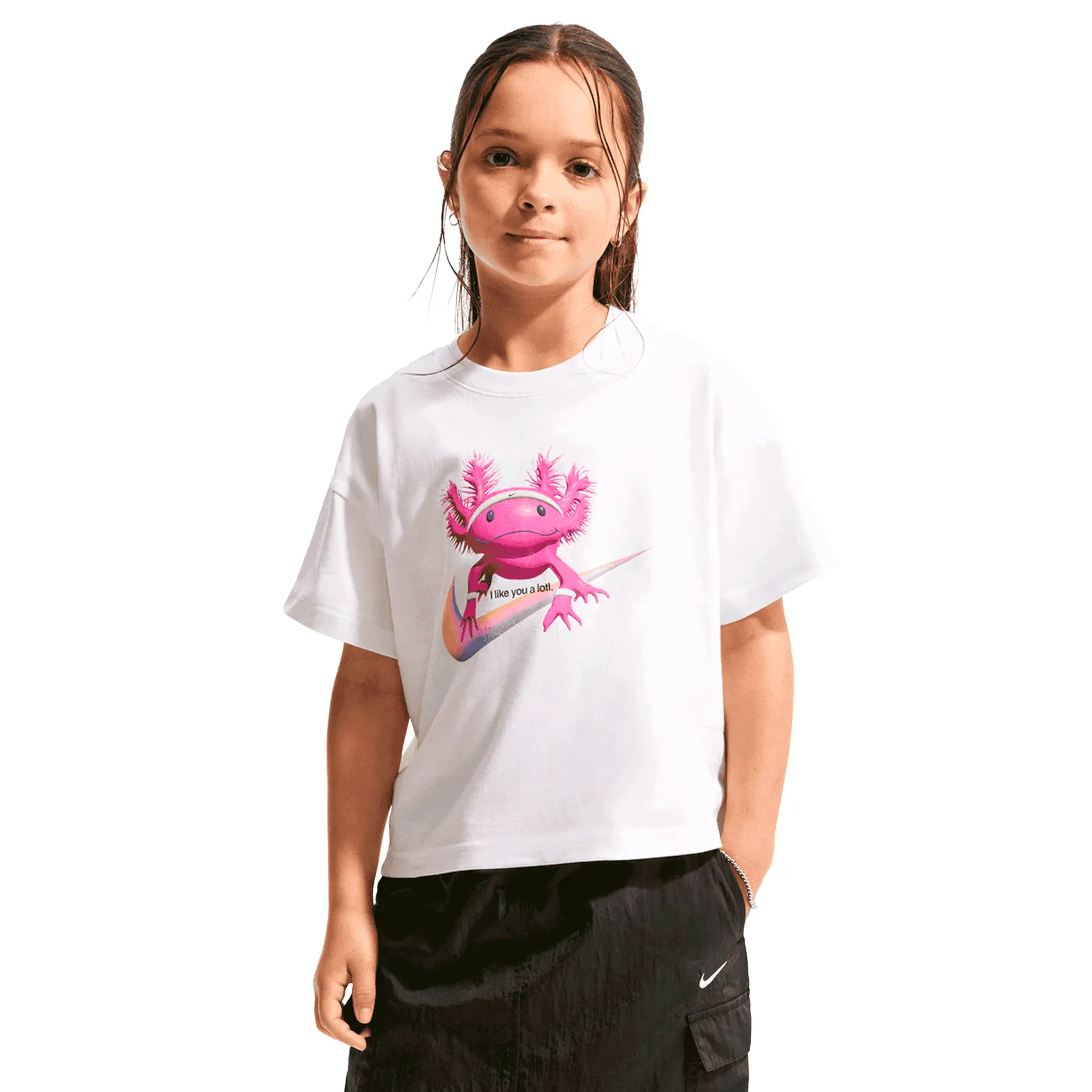 Playera Nike Casual Sportswear Niña IO2025-100
