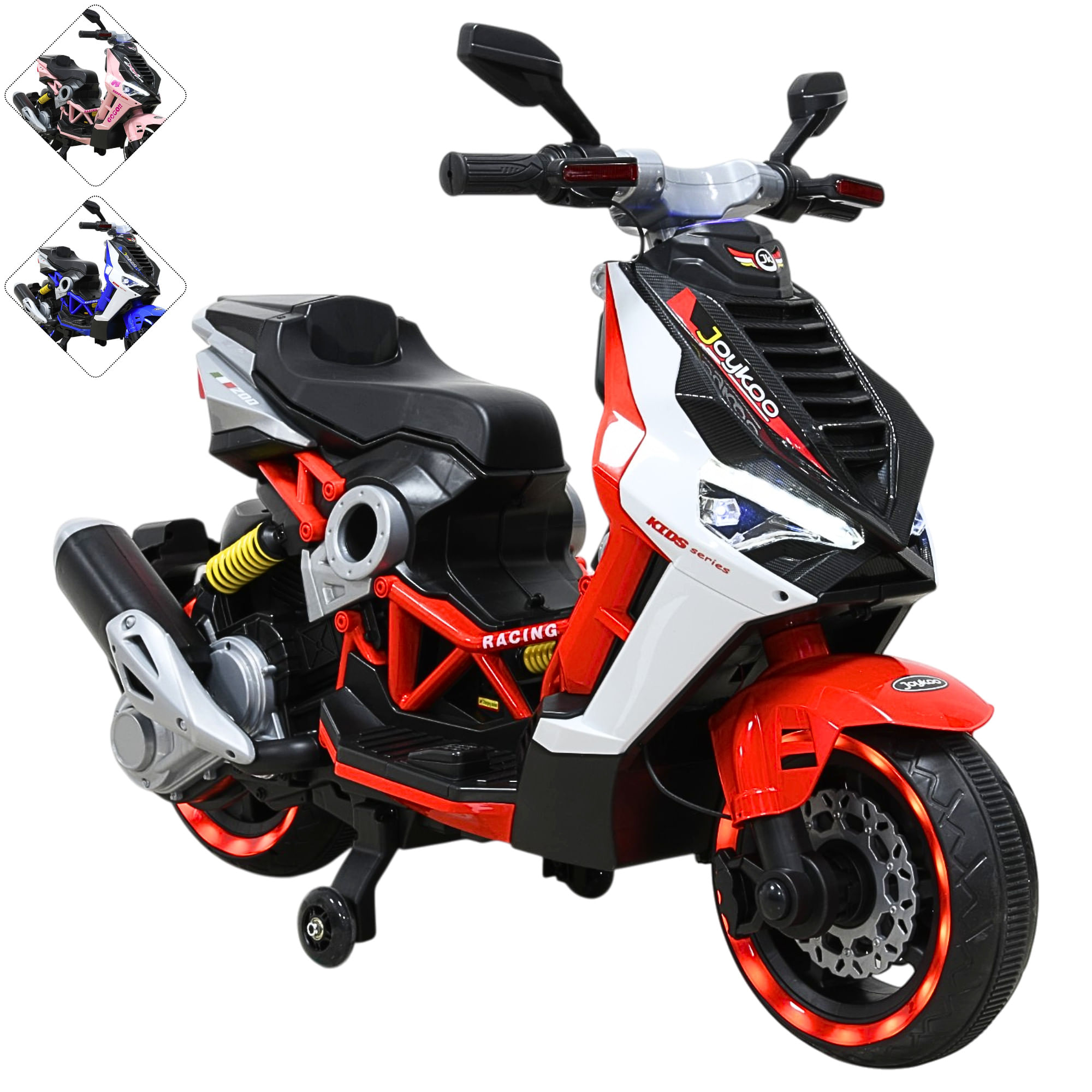 Montable Eléctrico Joykoo Equilibrio Infantil MM-4228 Rojo