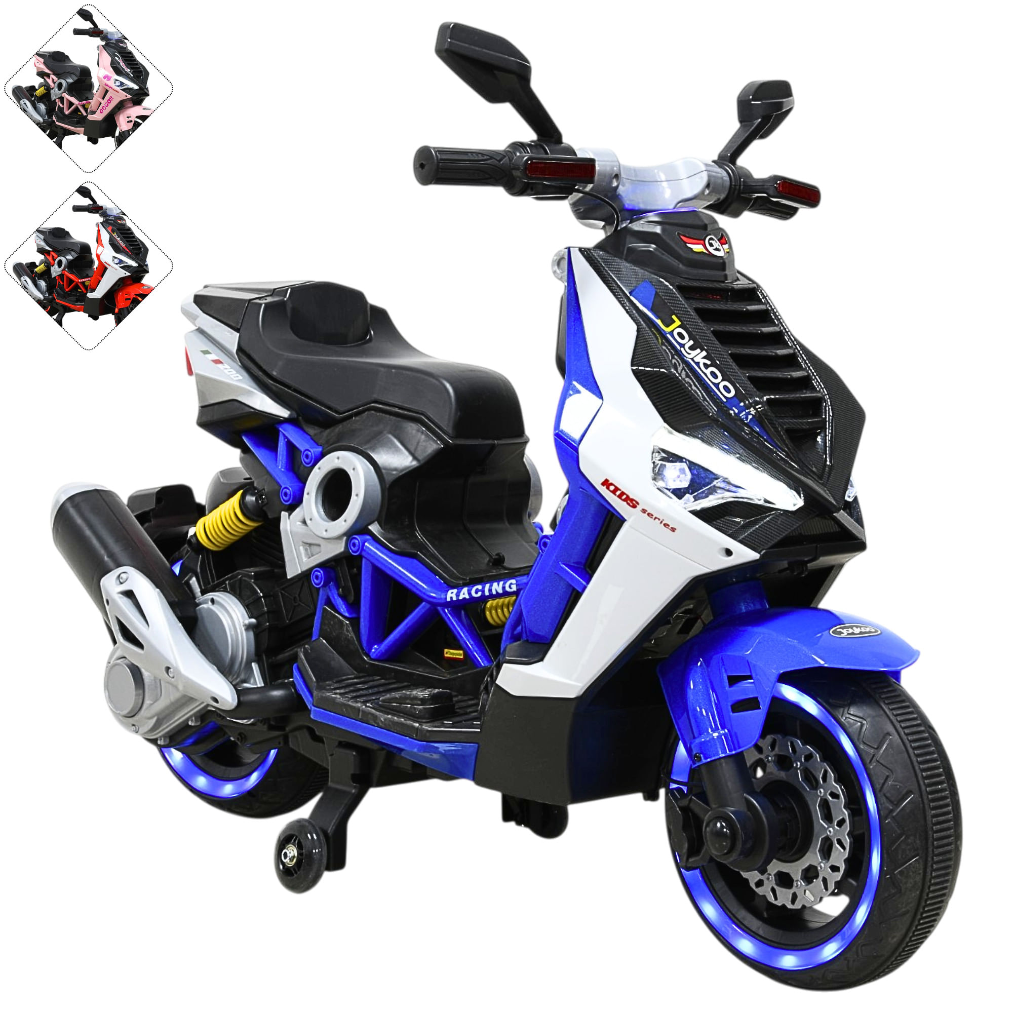 Montable Eléctrico Joykoo Equilibrio Infantil MM-4228 Azul