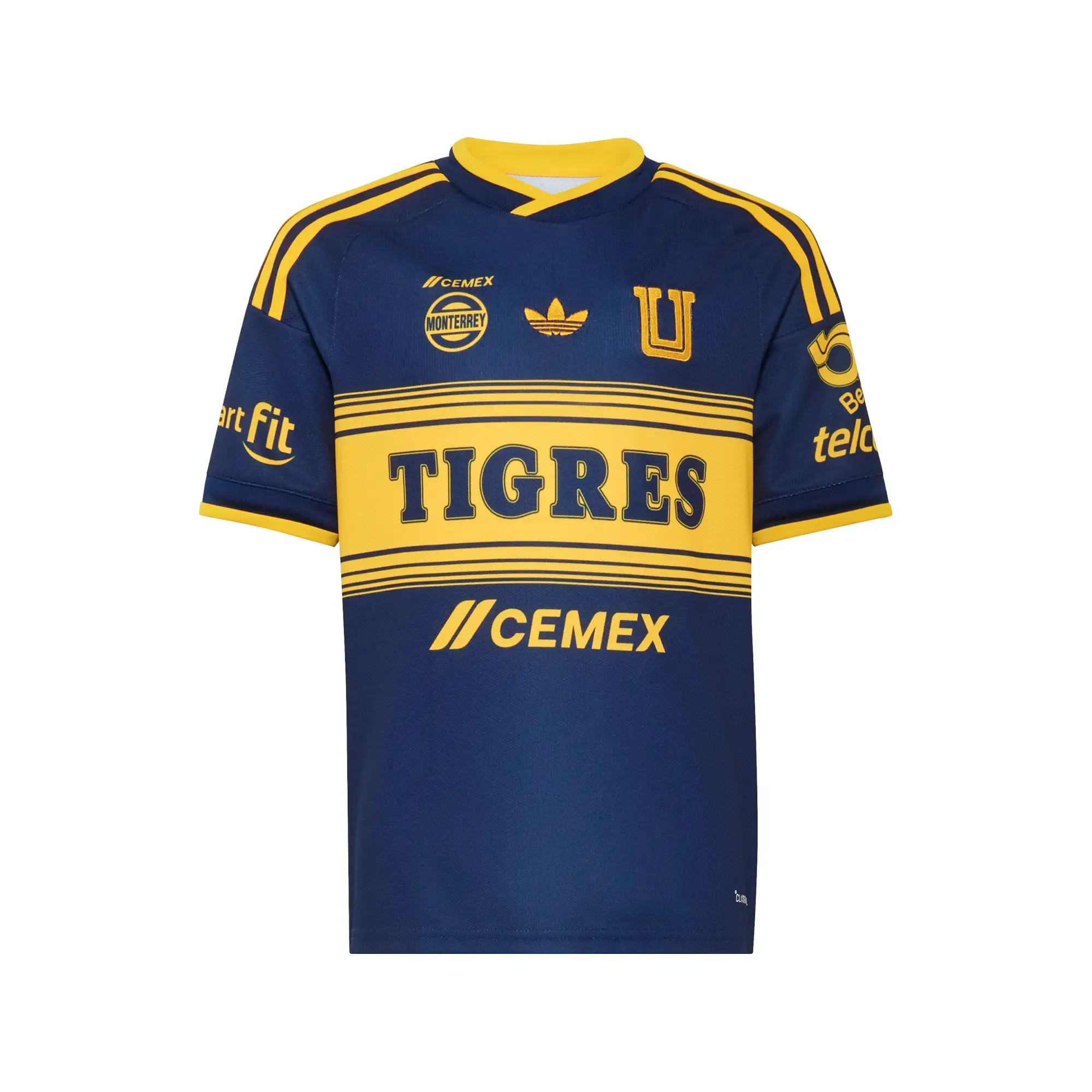 Jersey adidas Futbol Tigres Visita Fan 26/27 Niño KV6491