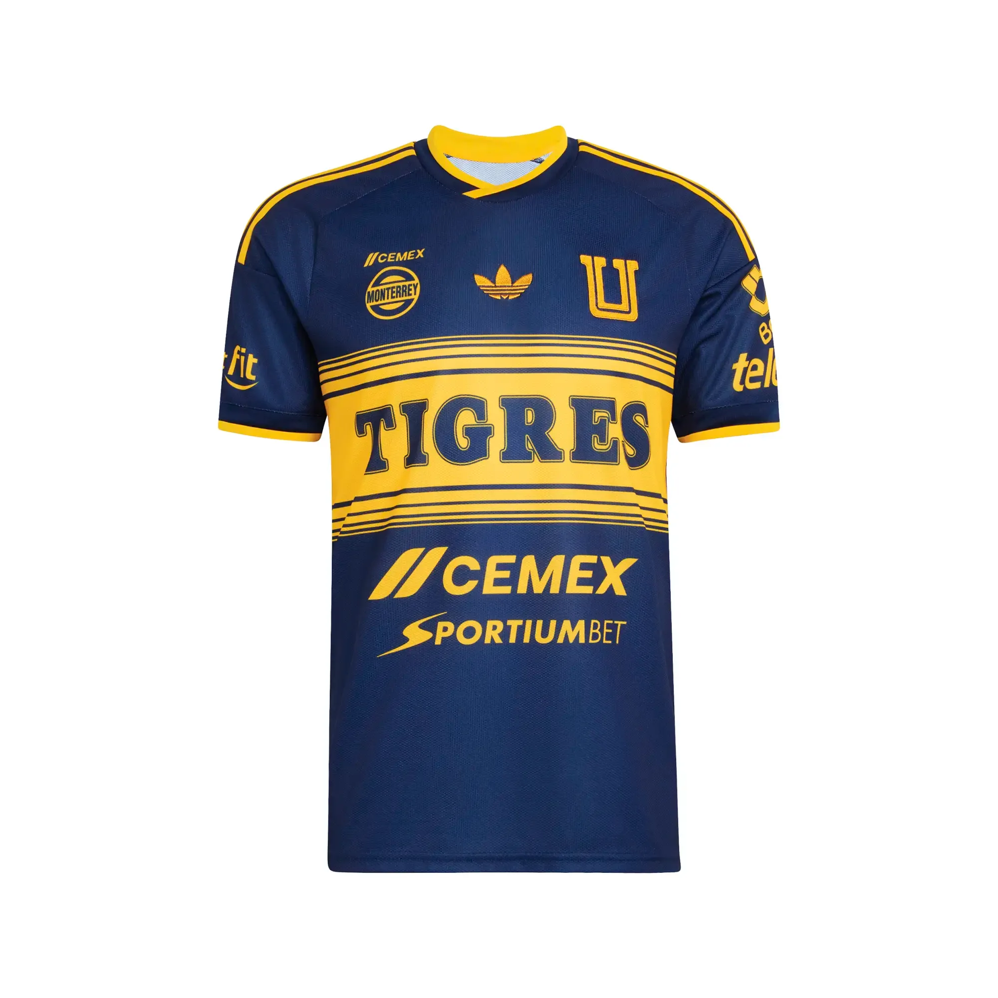 Jersey adidas Futbol Tigres Visita Fan 26/27 Hombre KV6485