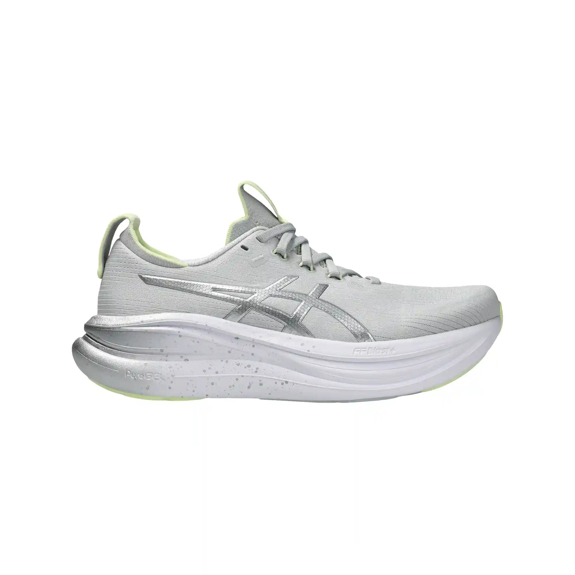 Tenis Asics Correr GEL-NIMBUS 28 PLATINUM Mujer 1012C068.020
