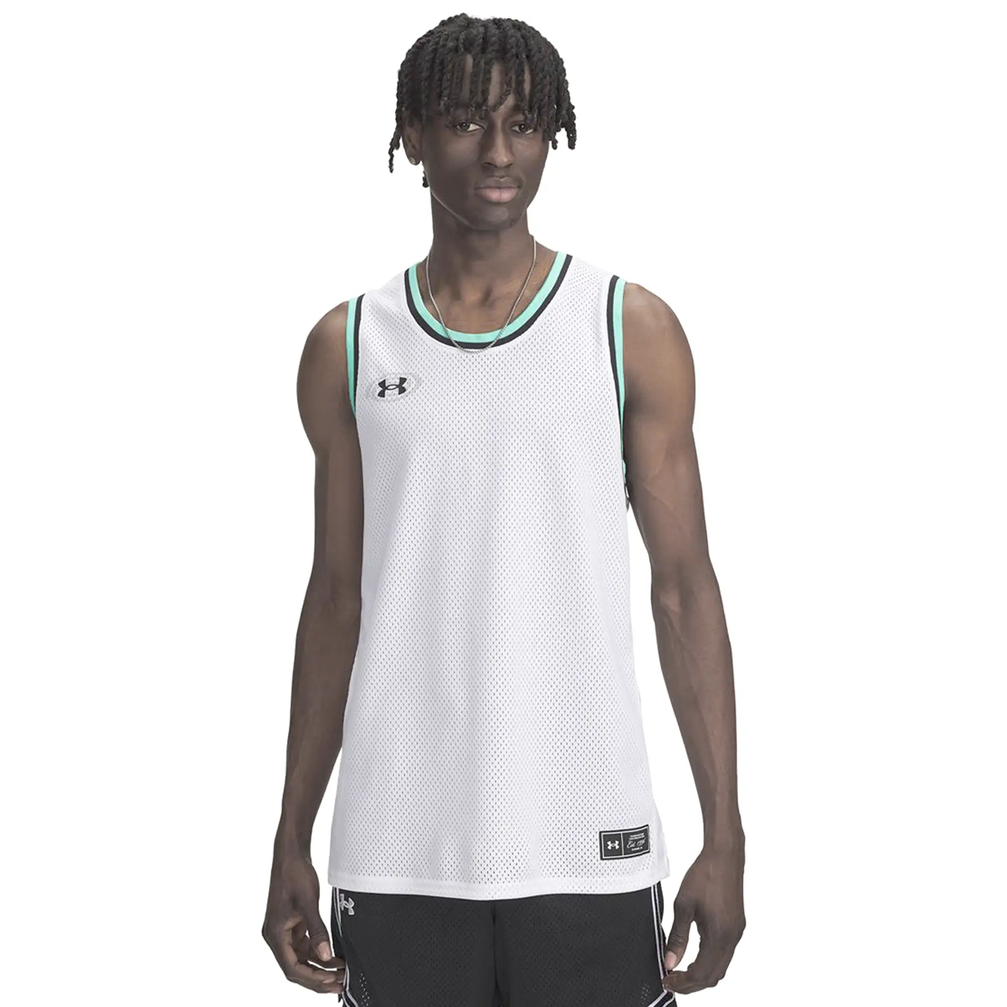 Tank Under Armour Basquetbol Zone Pro Mesh Hombre 6000370-100