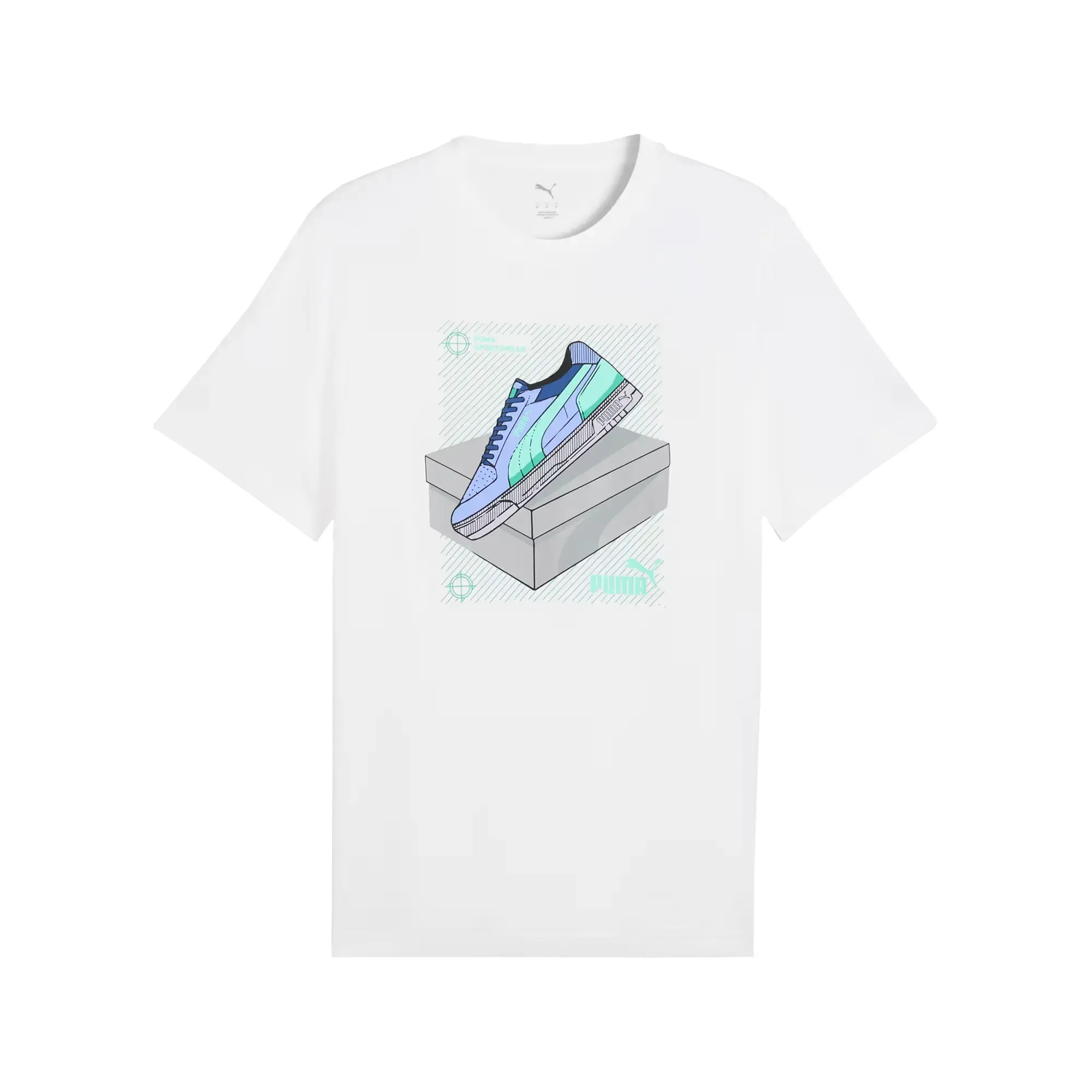 Playera Puma Casual Graphic Sneaker Hombre 691777 02