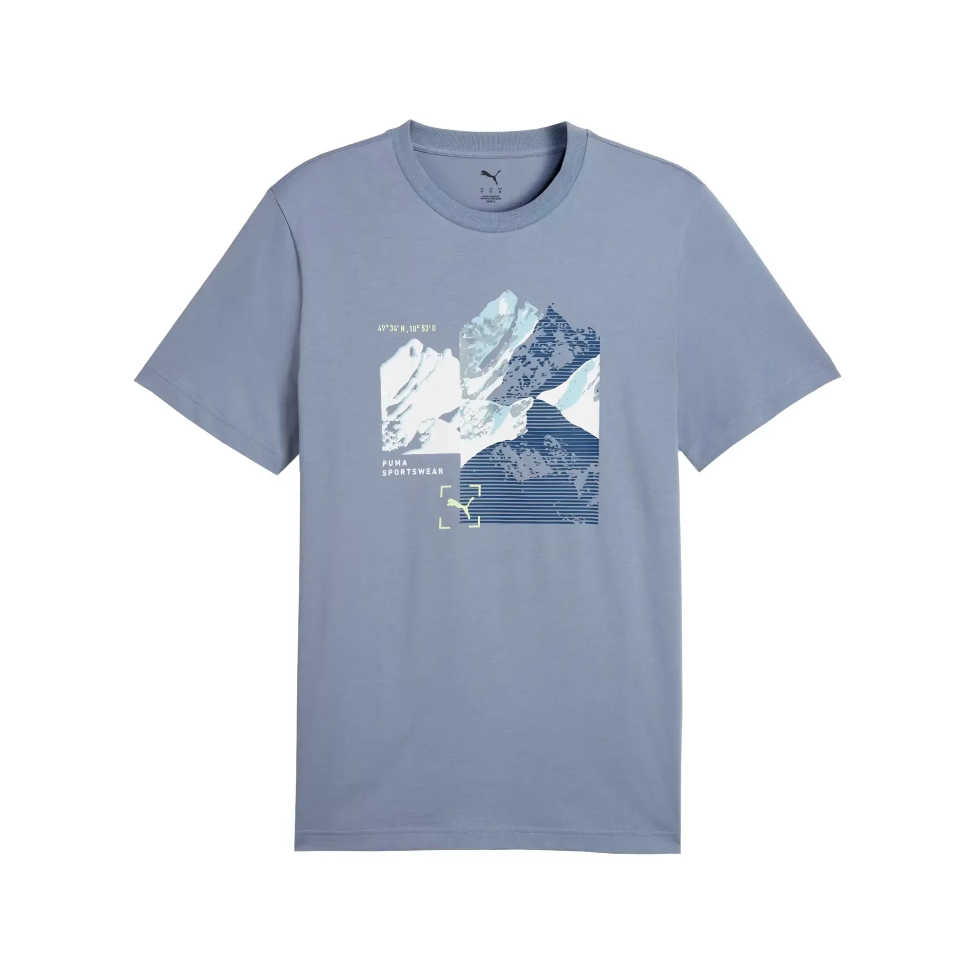 Playera Puma Casual Graphic Mountain Hombre 691779 65