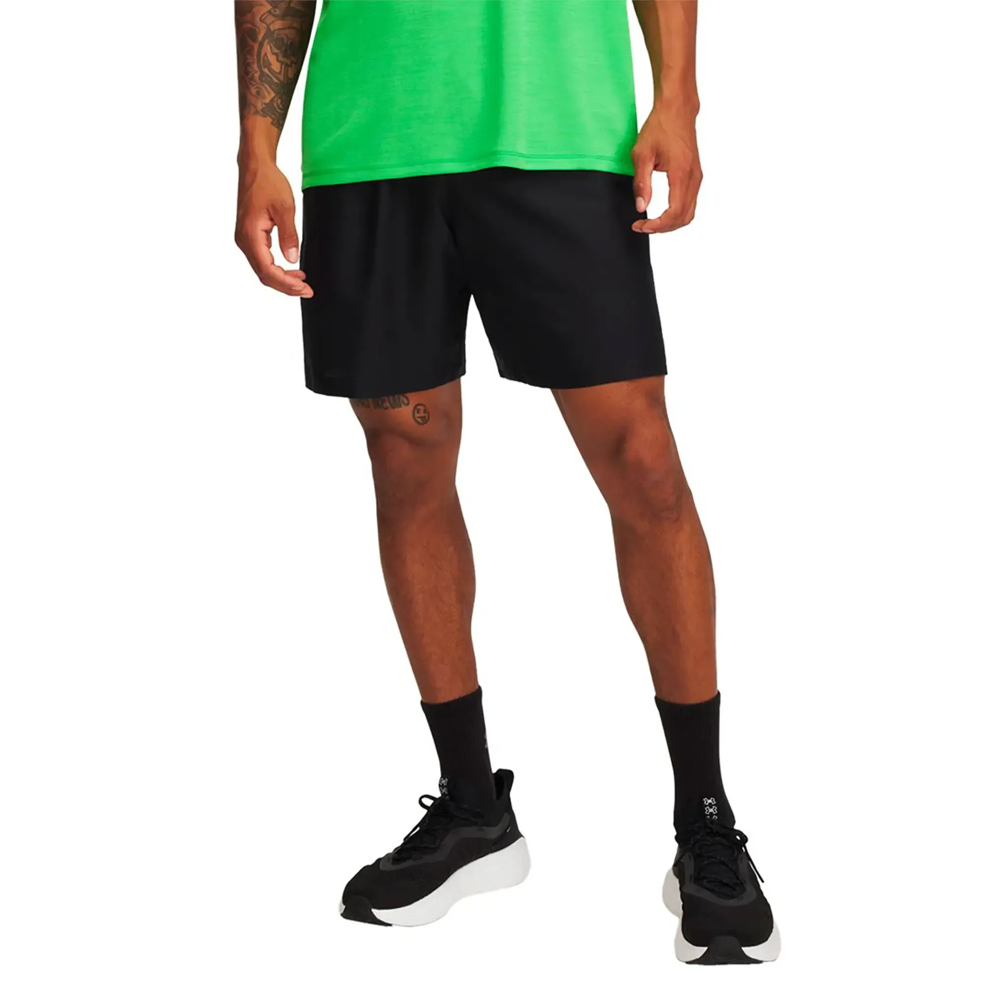 Short Under Armour Entrenamiento Tech Wordmark Hombre 1383356-005