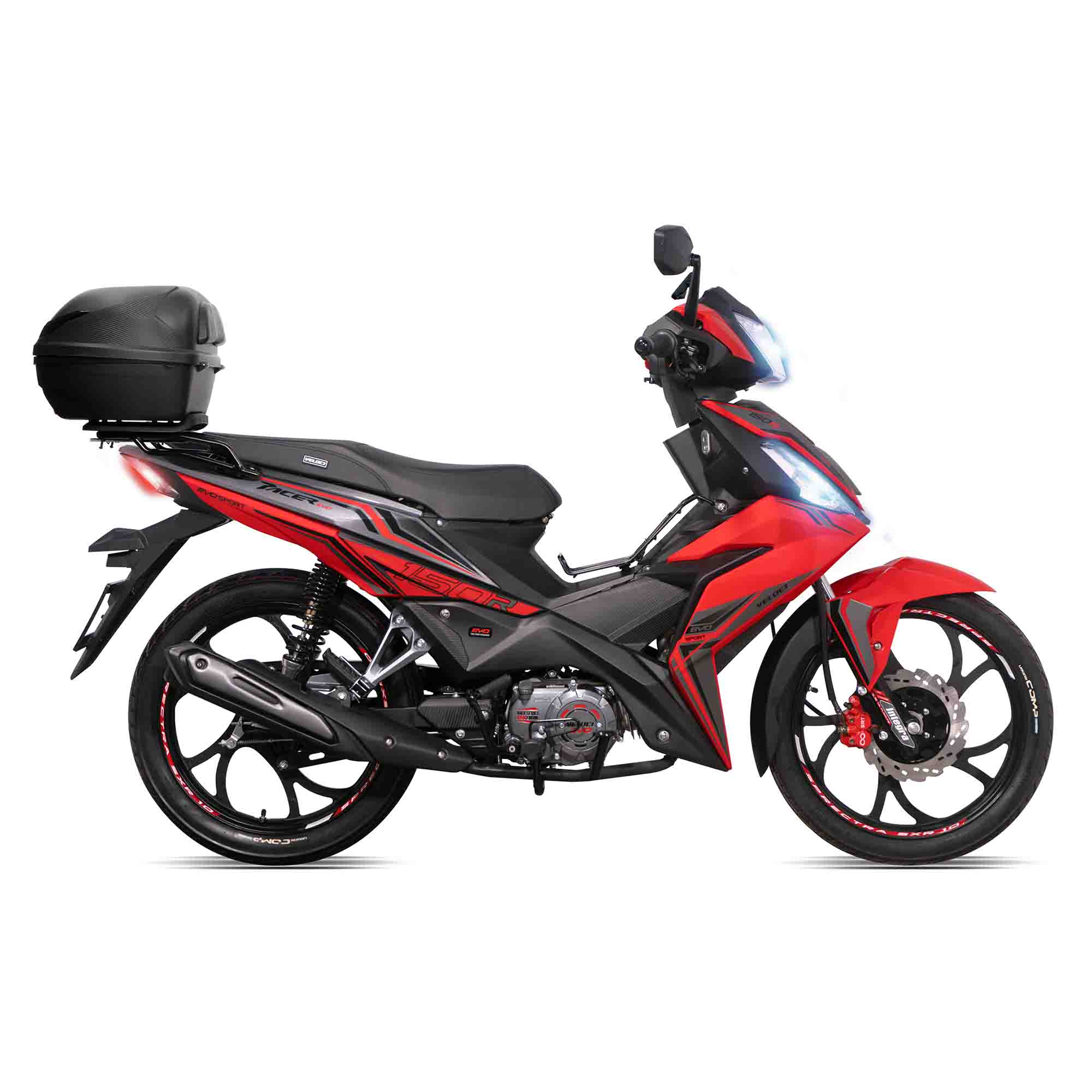 Motocicleta Veloci Deportiva Pacer Evo Sport 150 Rojo 2027