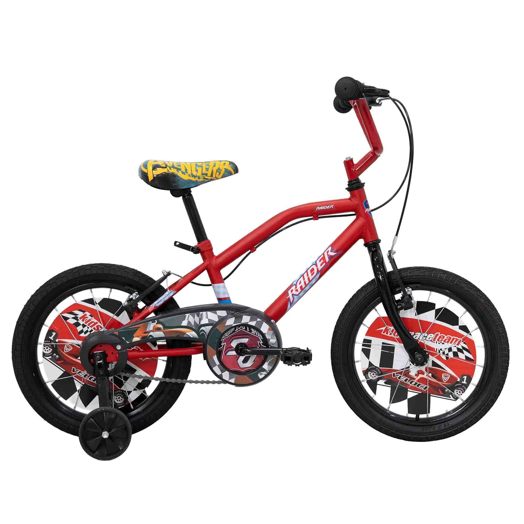 Bicicleta Raider Racing BMX Niño Rojo R16