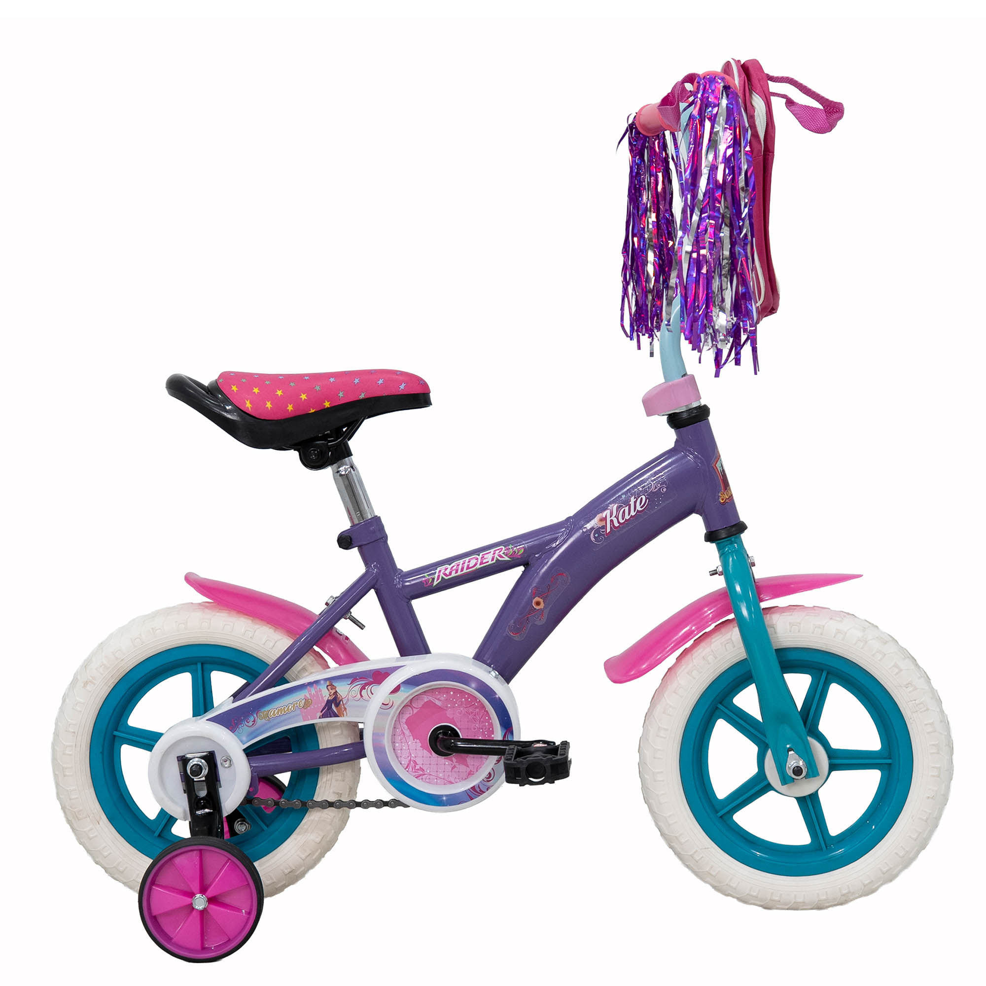 Bicicleta Raider Kate Niña Violeta R12