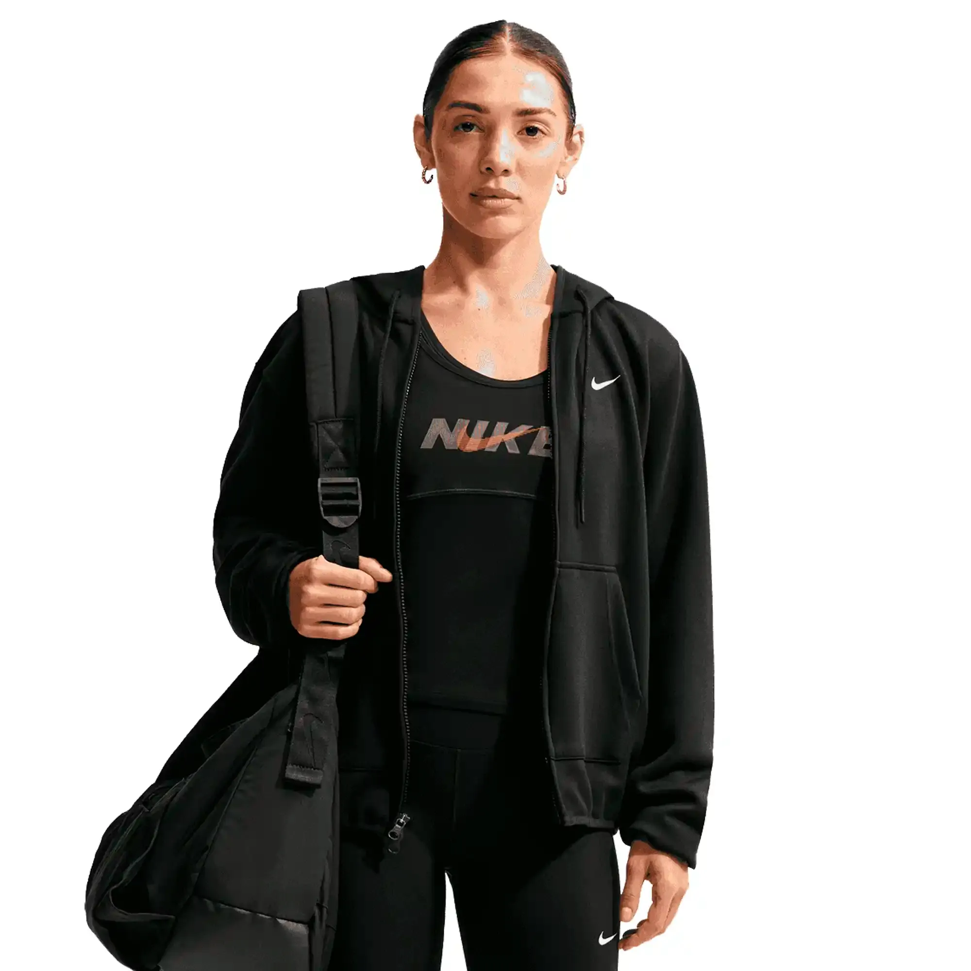 Chamarra Nike Entrenamiento Studio Fleece Sport Mujer IO0431-010