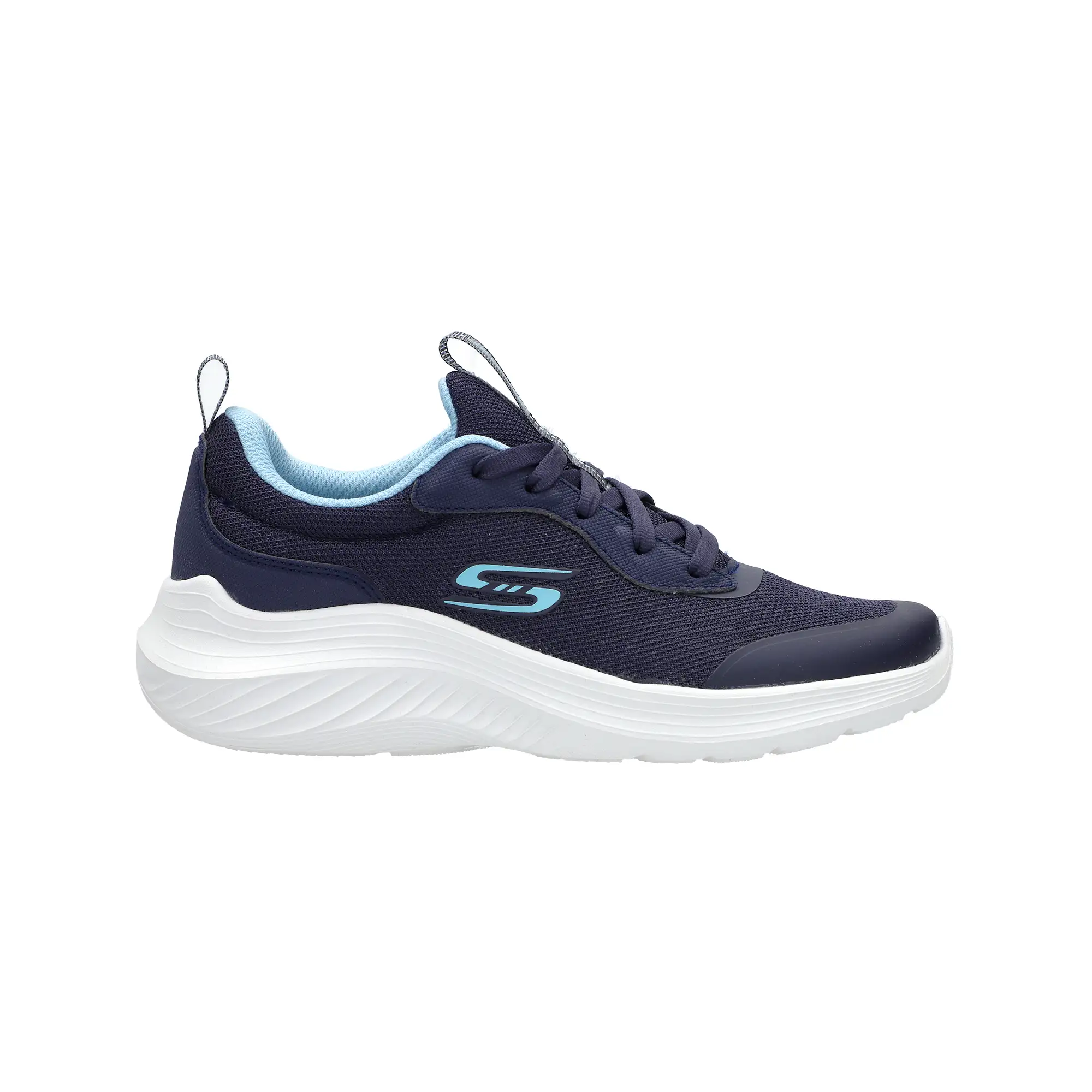 Tenis Skechers Casual Bobs Squad Waves Mujer 896472MXNVY