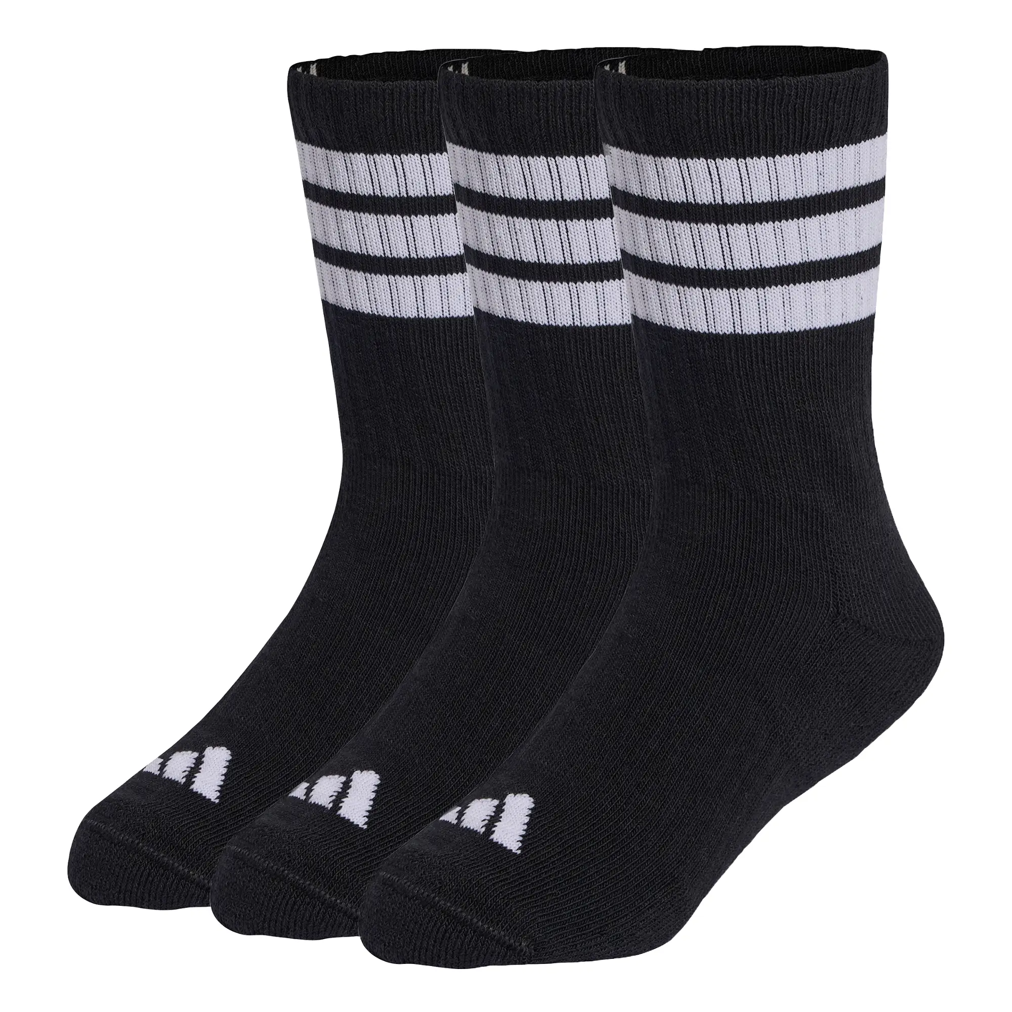 Calcetas Clásicos 3 Franjas Acolchados Paquete De Pares adidas Entrenamiento Unisex KD1719