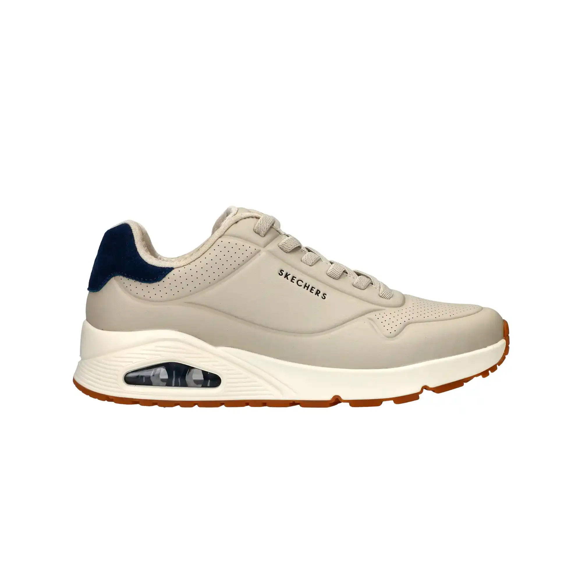 Tenis Skechers Casual Street Uno Hombre 183007NTBL