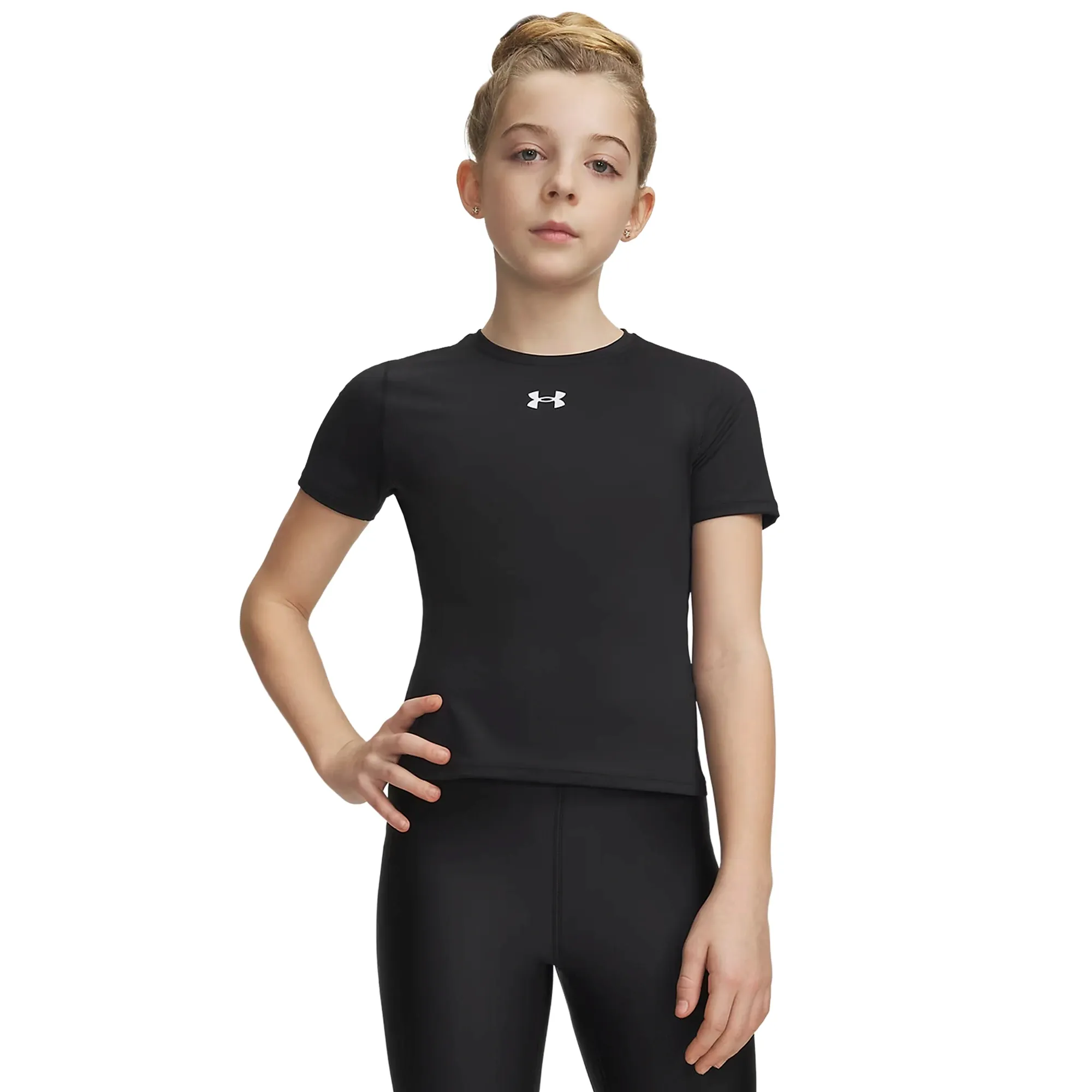 Playera Under Armour Entrenamiento HeatGear Niña 6014662-001