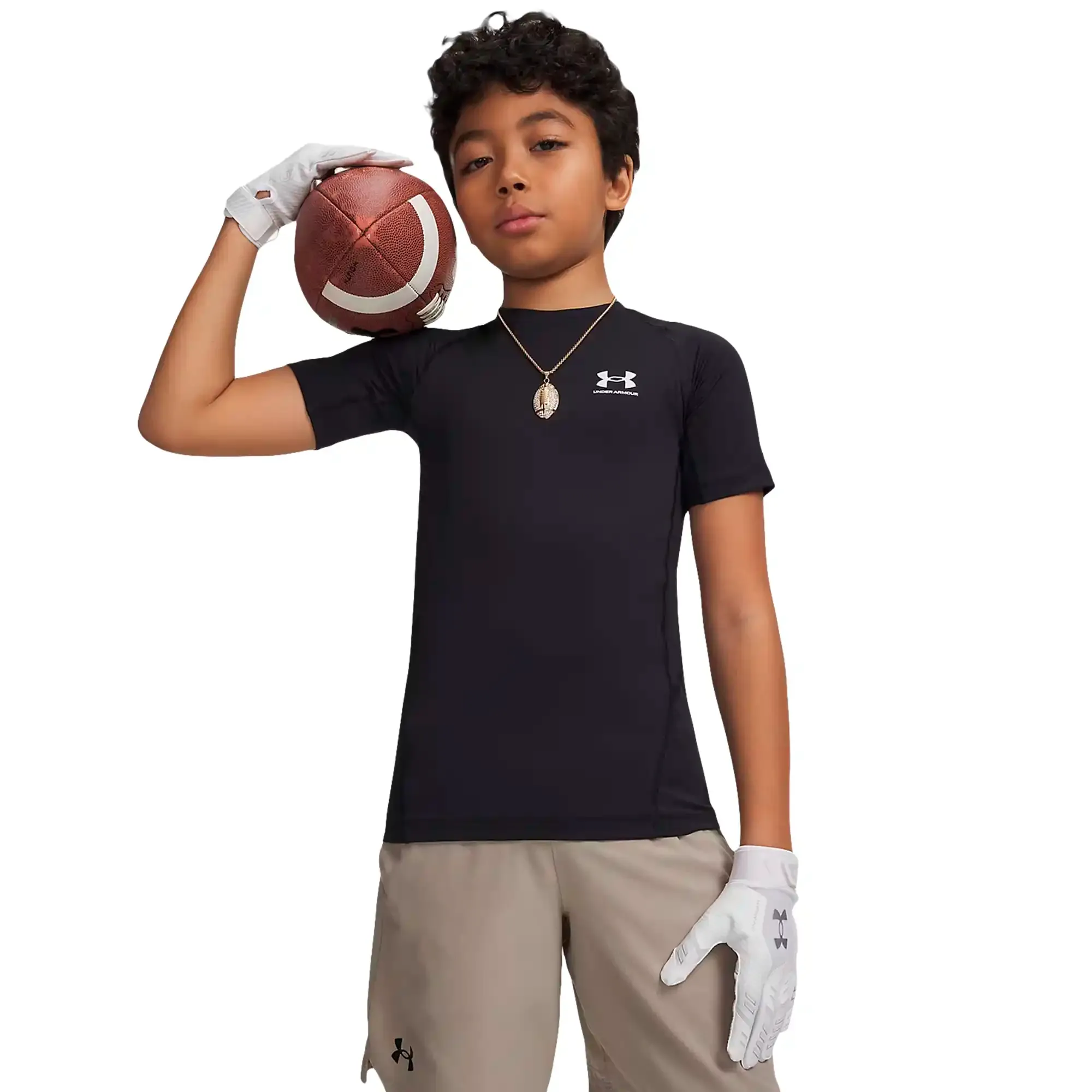 Playera Under Armour Entrenamiento HeatGear Niño 1361723-001