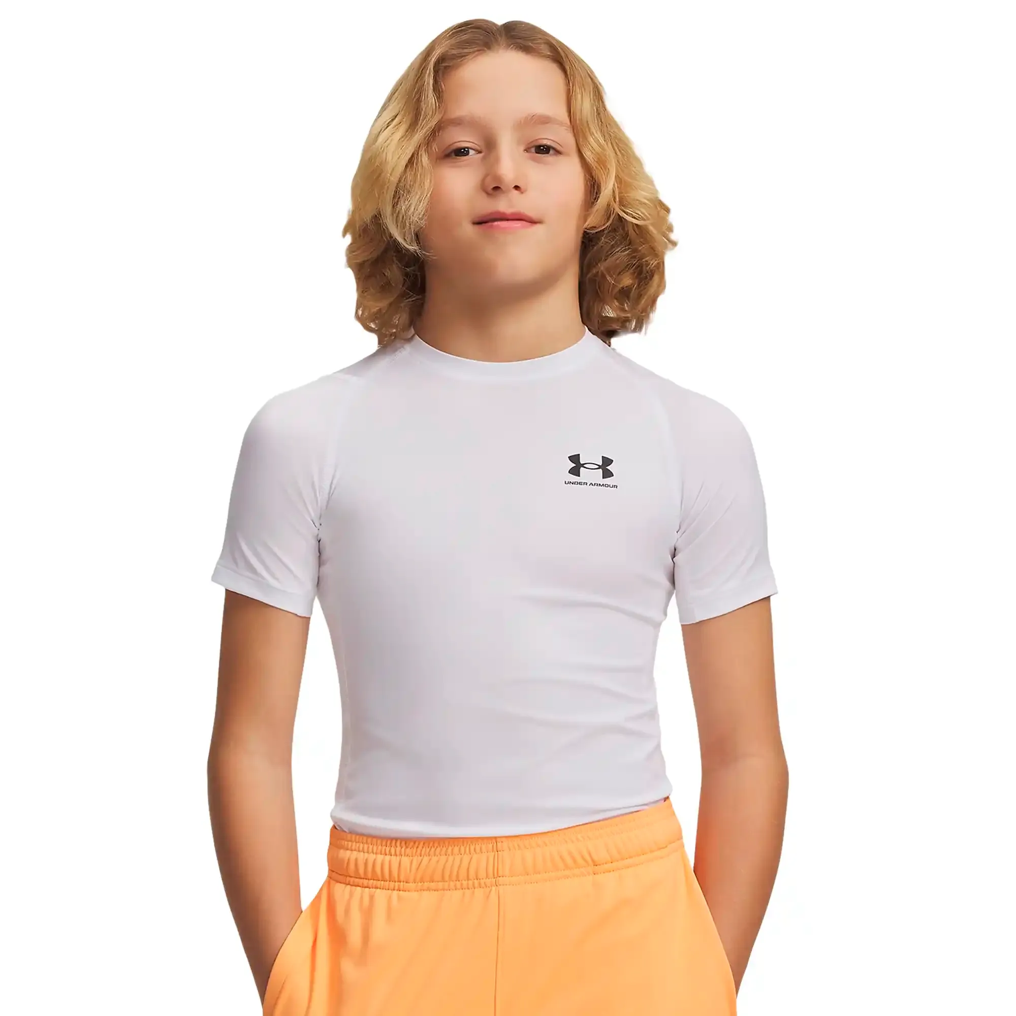 Playera Under Armour Entrenamiento HeatGear Niño 1361723-100