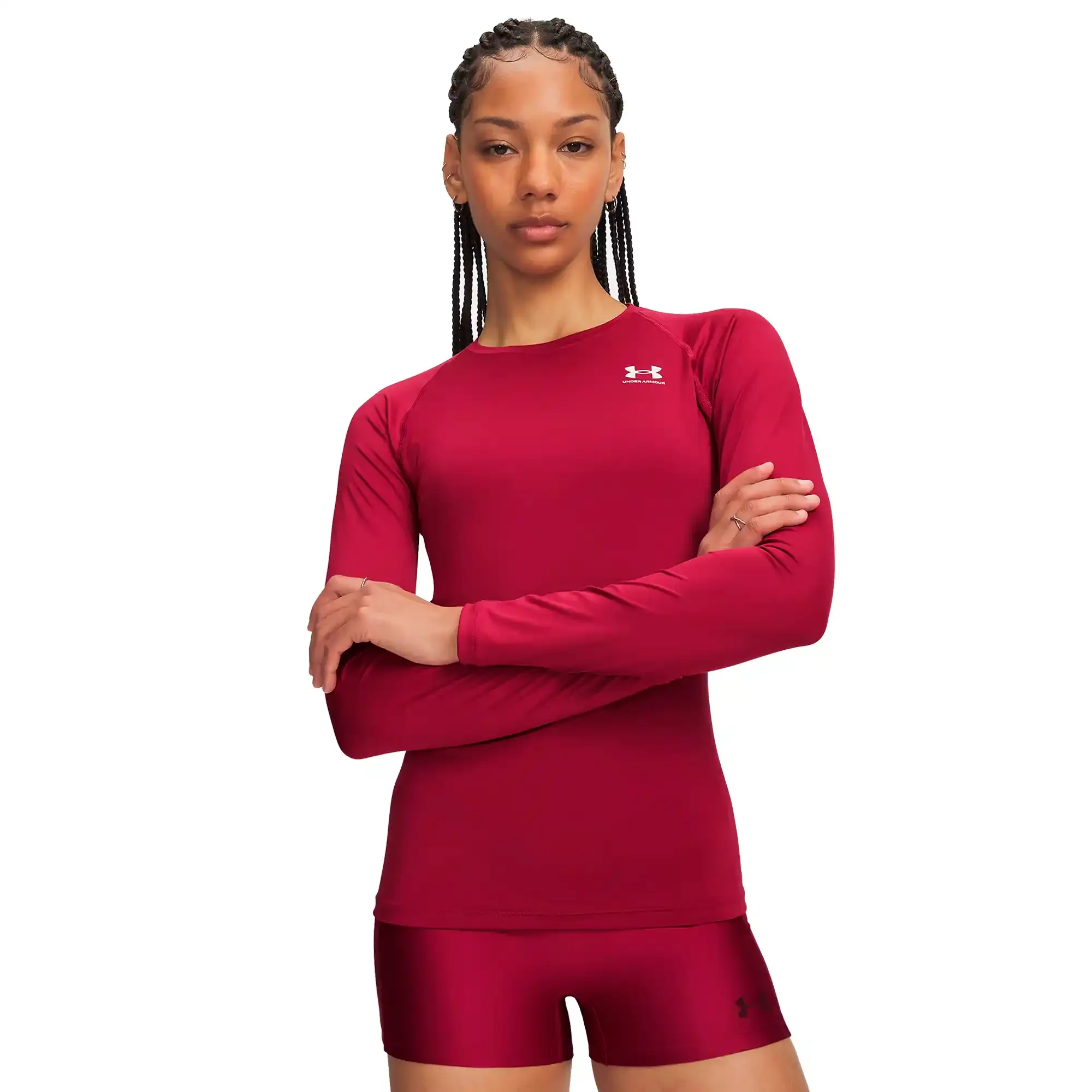 Playera Under Armour Entrenamiento HeatGear Compression Mujer 1365459-622
