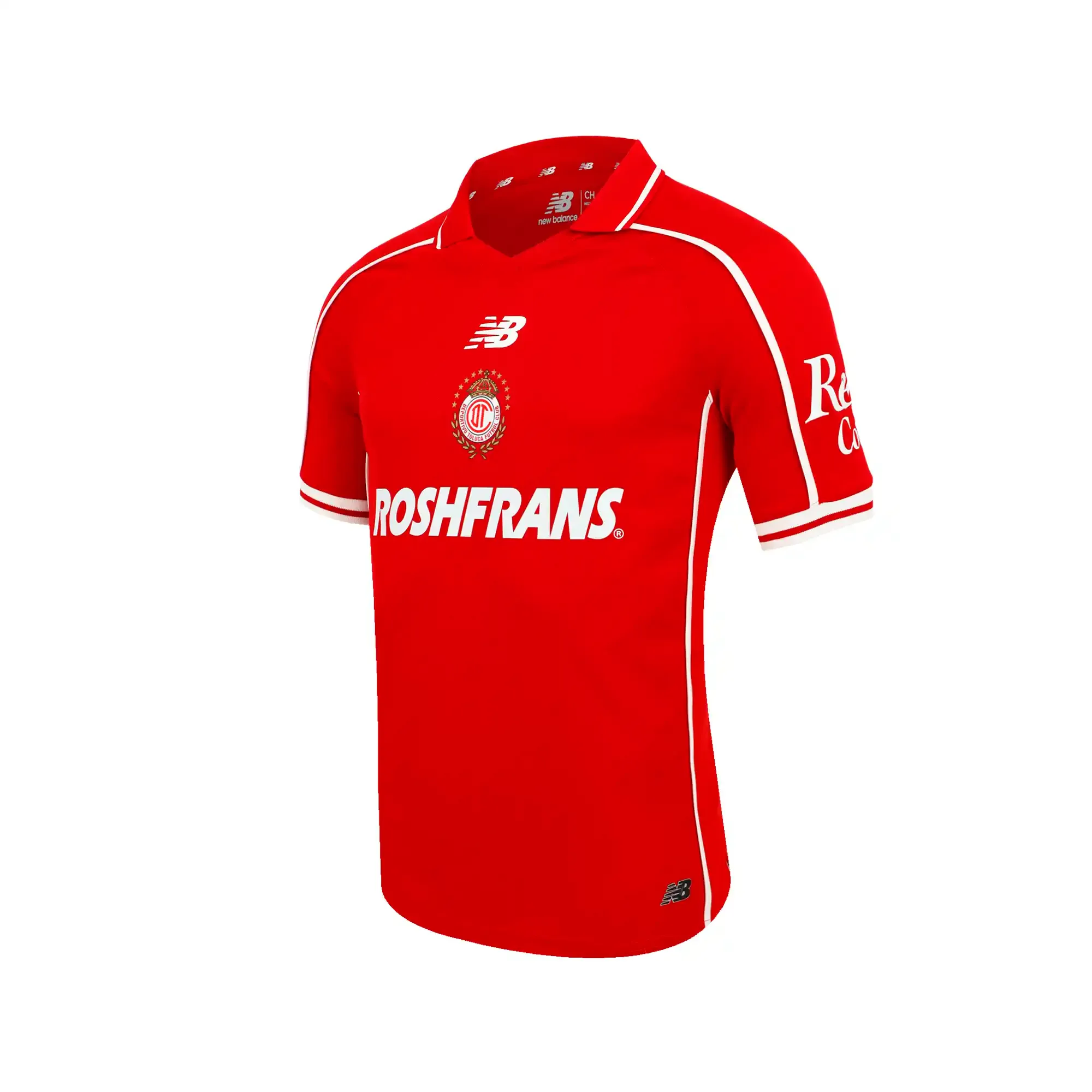 Jersey New Balance Futbol Toluca Local Fan 26/27 Hombre MT832140