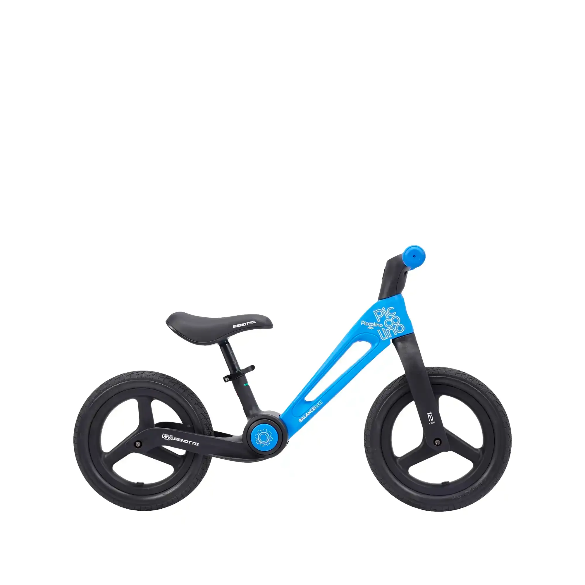 Bicicleta Benotto Piccolina Alfa Infantil Niño Negro/Azul
