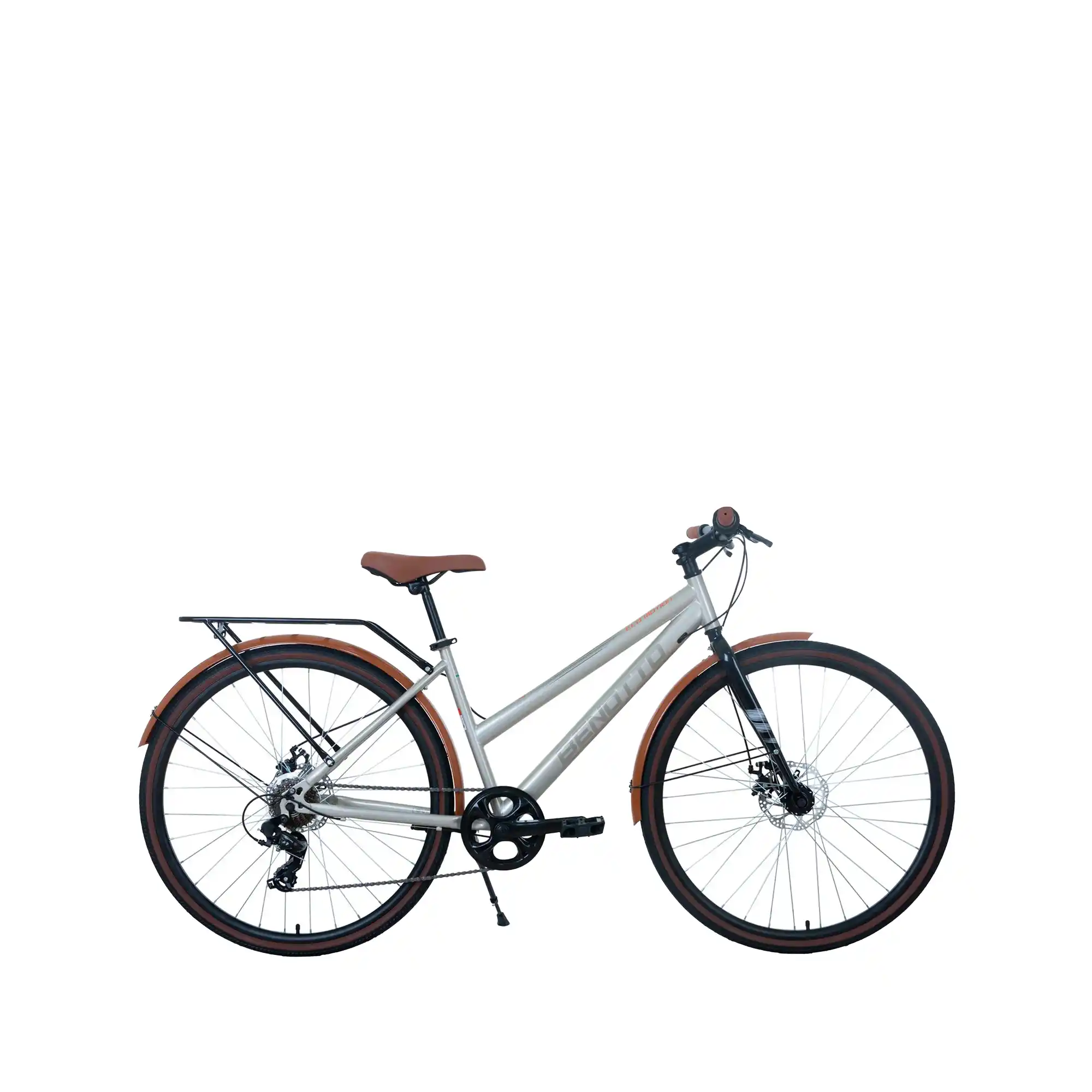Bicicleta  Benotto City Urbana Eco Motion  Titanio/Negro
