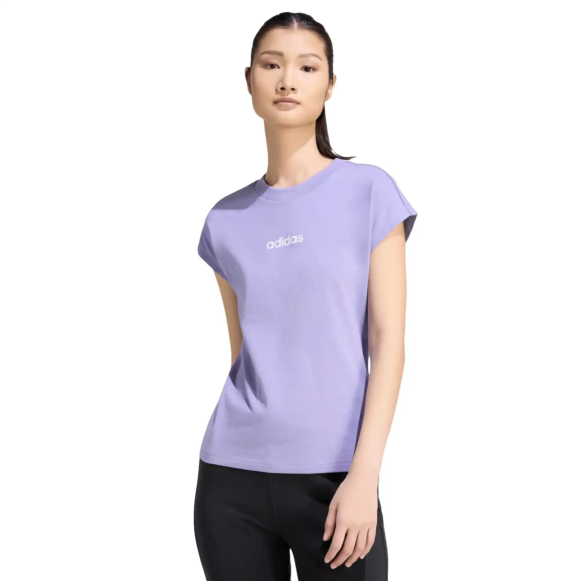 Playera adidas Essentials Linear Mujer KF8377