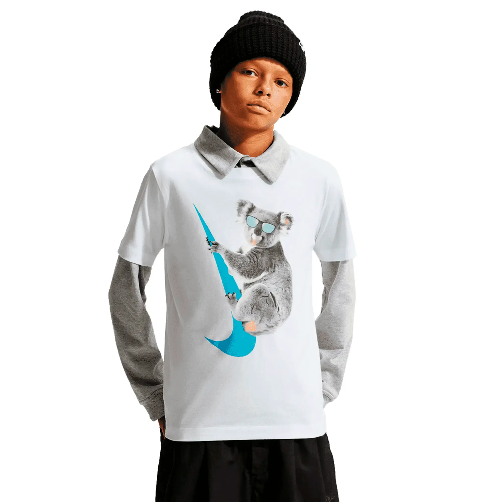 Playera Nike Casual Sportswear Niño IX5741-100