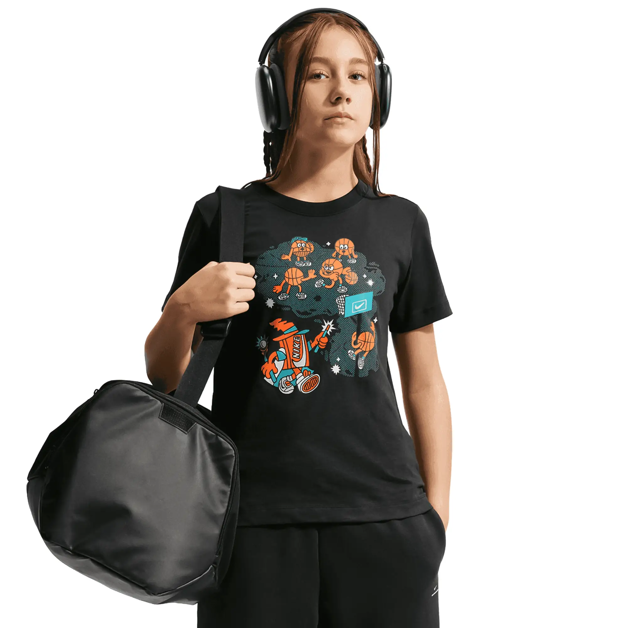 Playera Nike Casual Sportswear Niña IO2180-010
