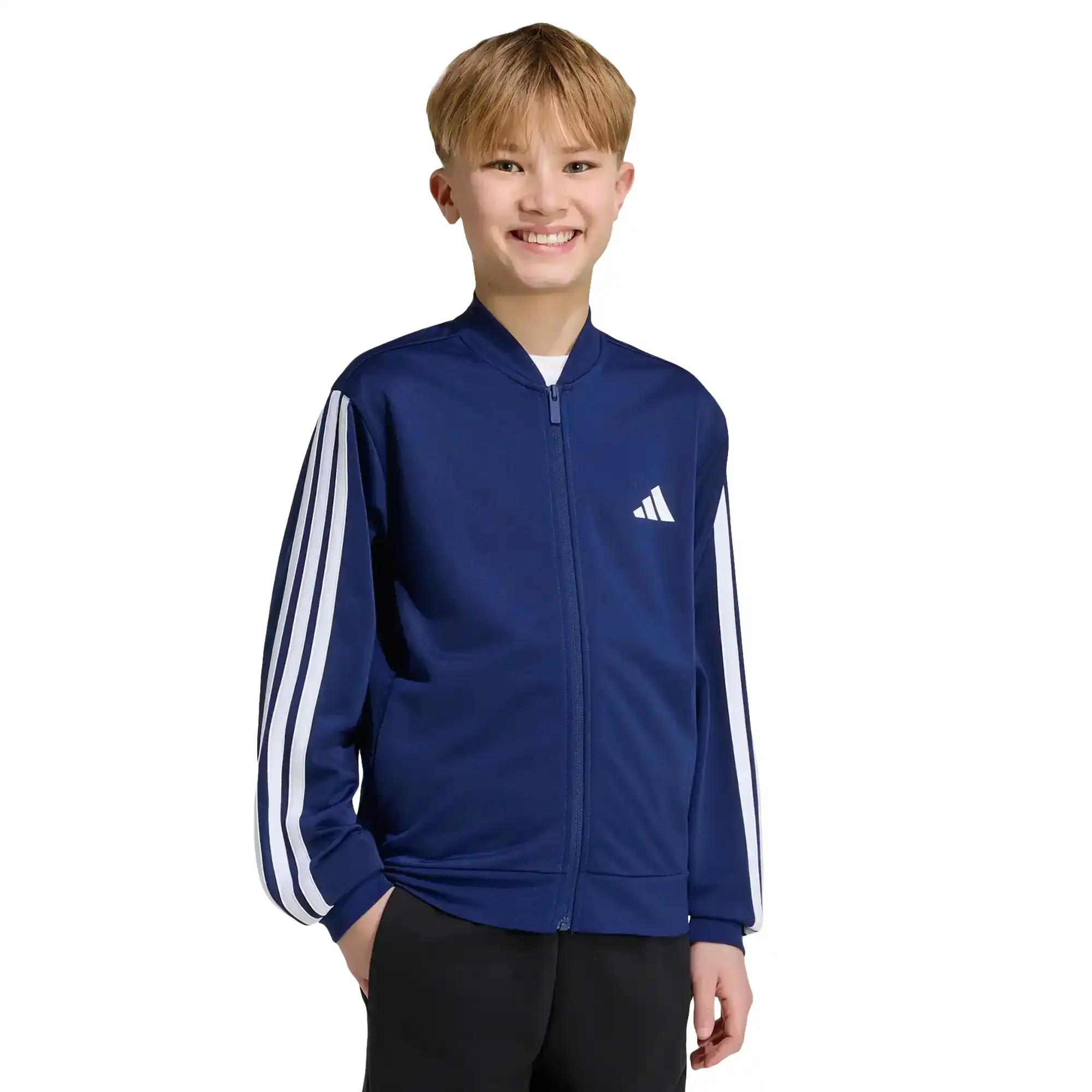 Chamarra adidas Essentials 3 Stripes Infantil Unisex KR2146