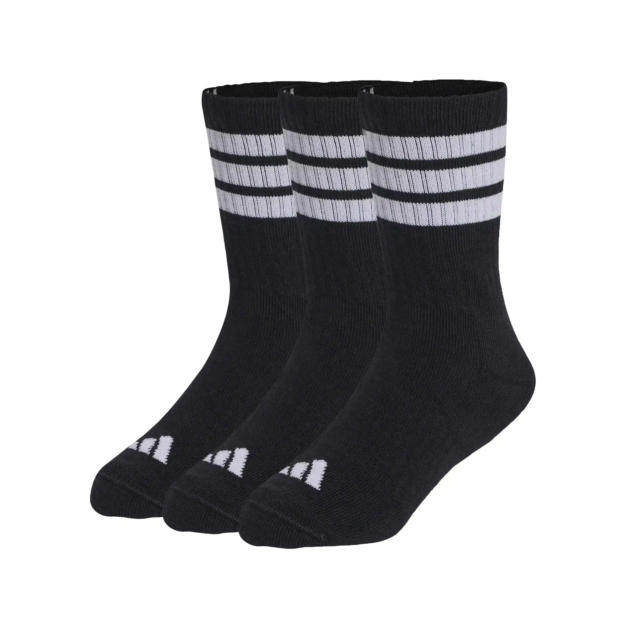 Calcetas Clásicos 3 Franjas Acolchados Paquete De Pares adidas Entrenamiento Unisex KD1719